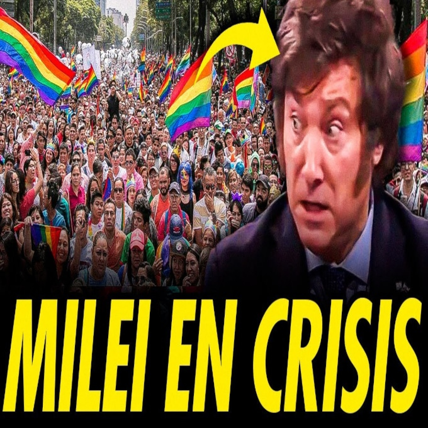 La comunidad lgtb estalla contra milei en argentina