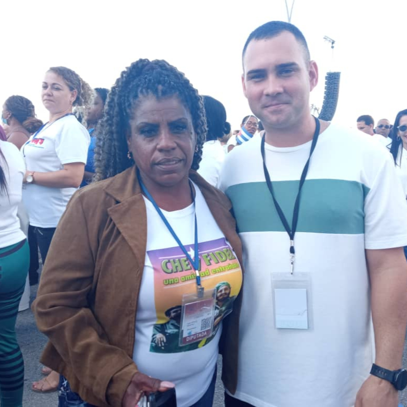 Diputada Adis Ofarril: marchamos contra el bloqueo y por nuestro pueblo