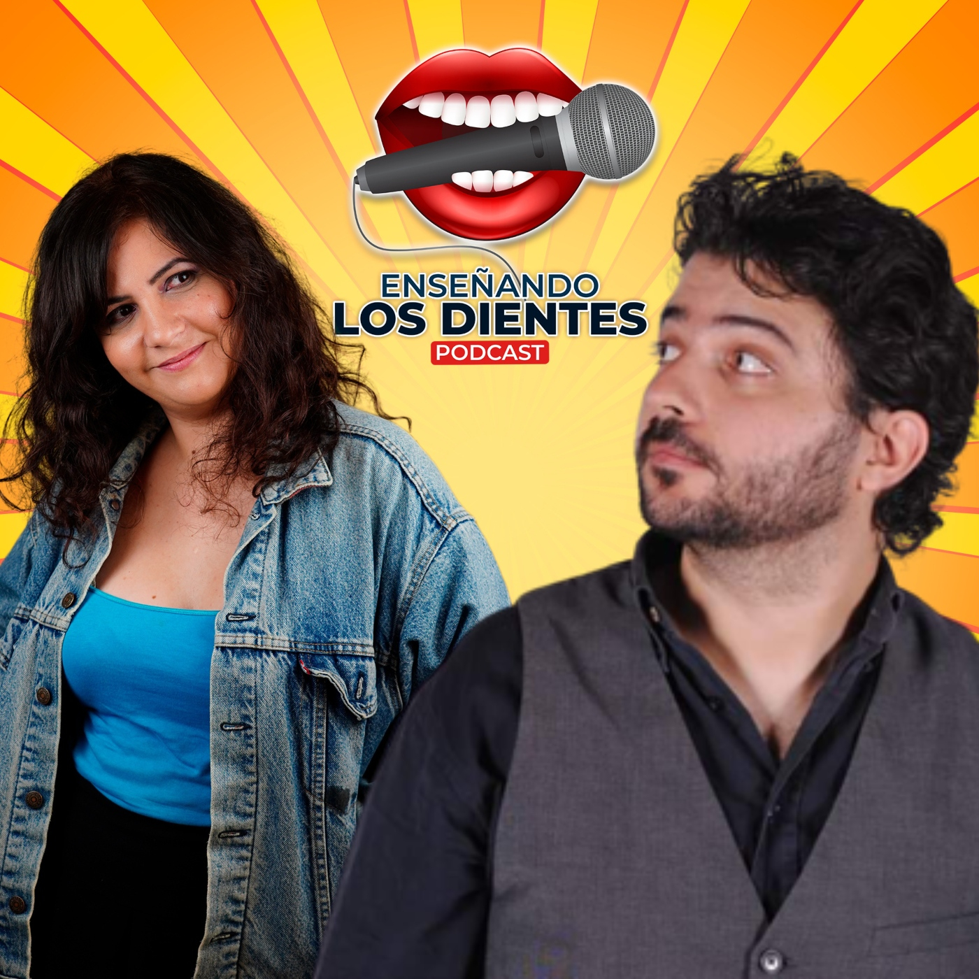 Enseñando los dientes