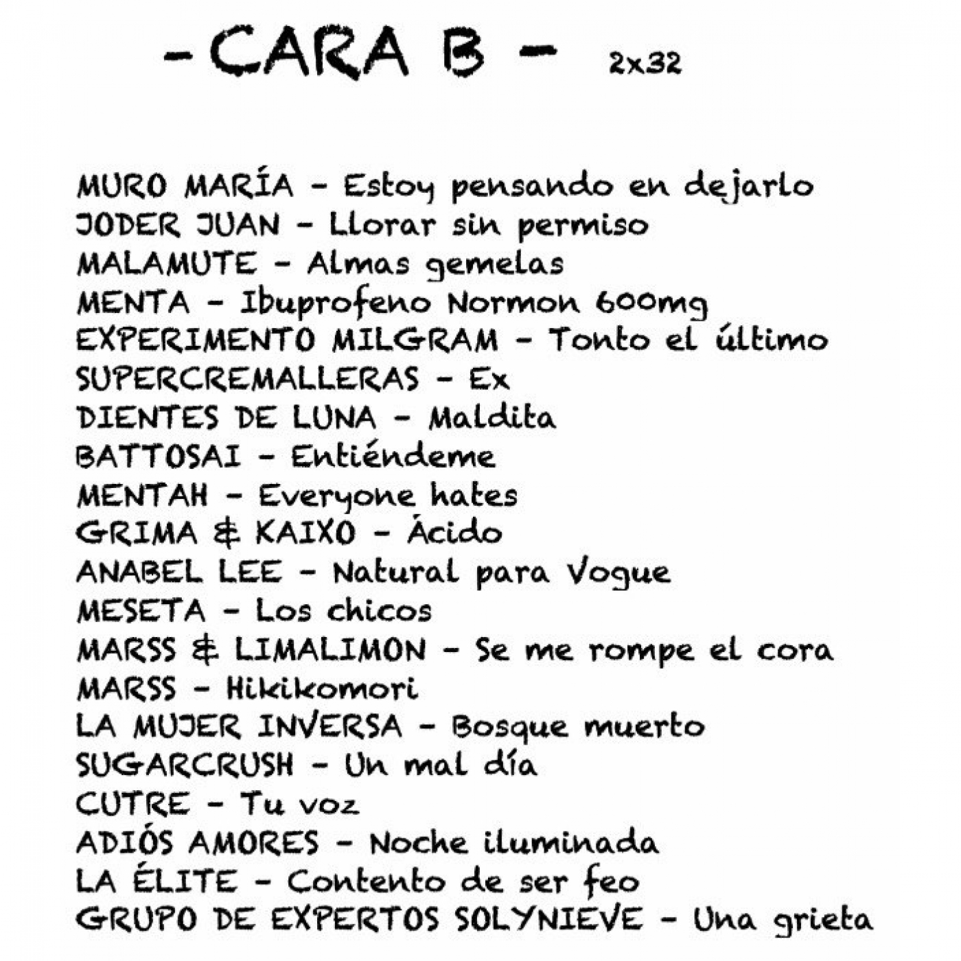 Cara B - 055