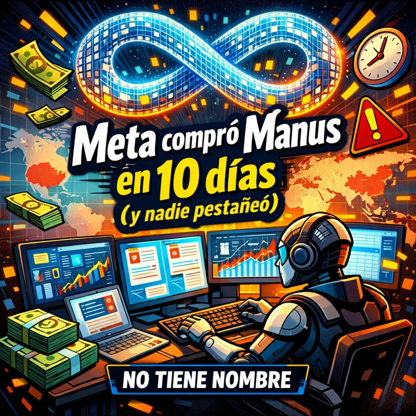 NTN 458 -   Meta compró Manus en 10 días (y nadie pestañeó)