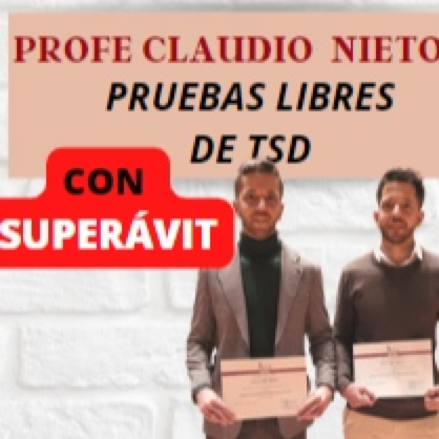72. Titulándose como Técnico Superior en Dietética por libre, con SUPERÁVIT