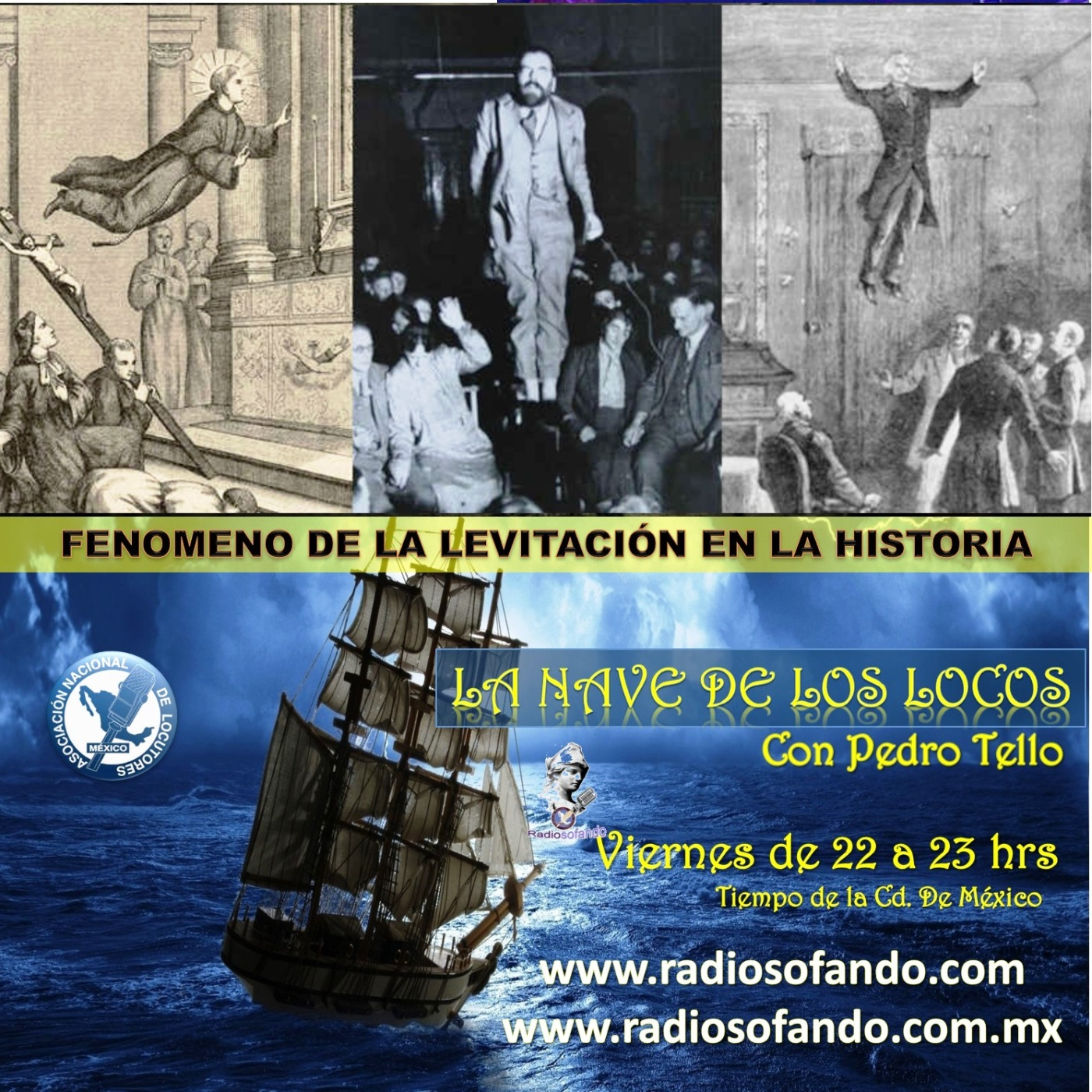La Nave de los Locos_FENÓMENO DE LA LEVITACIÓN EN LA HISTORIA_21-11-25 episode artwork