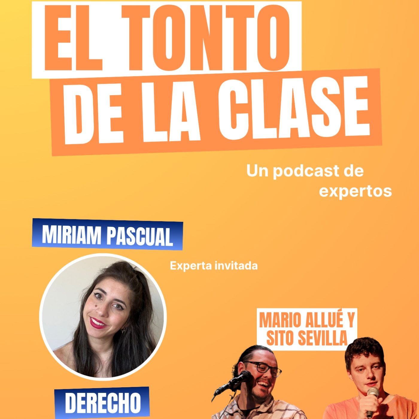 EL TONTO DE LA CLASE 10 DERECHO MIRIAM PASCUAL episode artwork