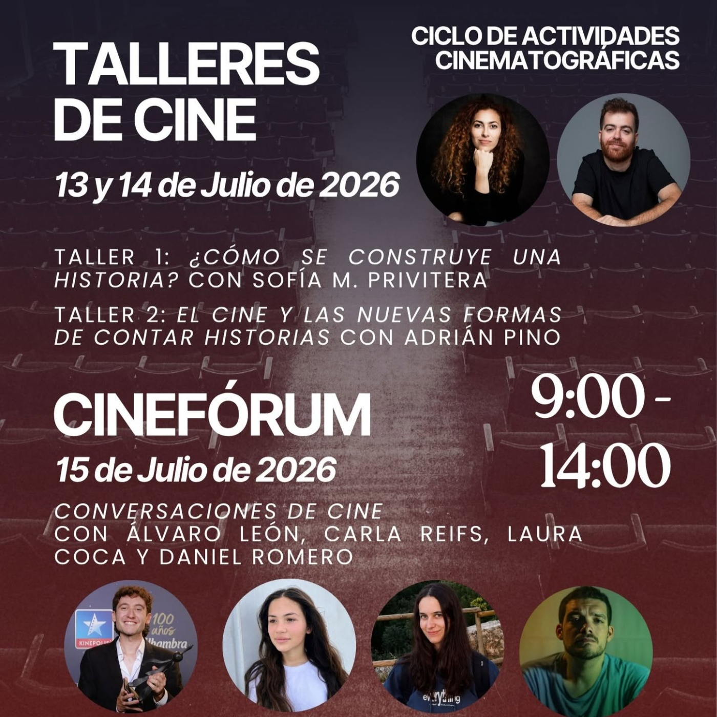 Talleres de cine con distintos expertos episode artwork