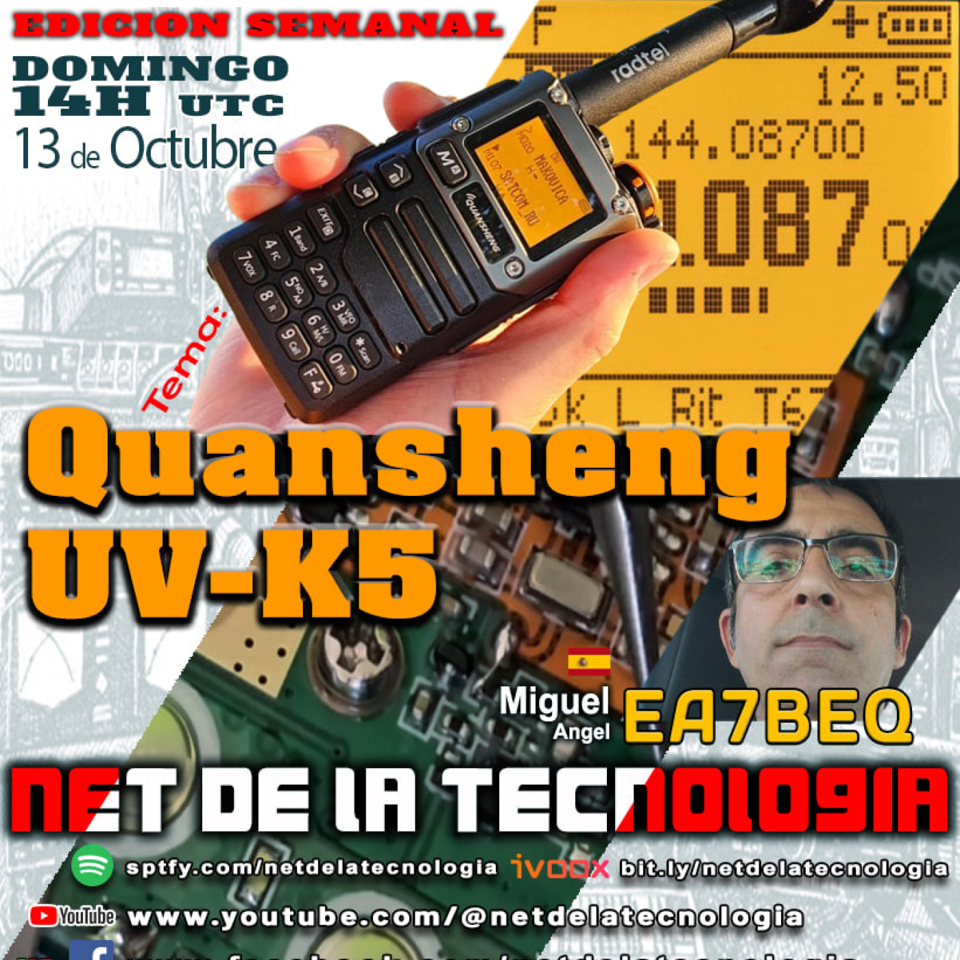 #464 El Walky Quanscheng por EA7BEQ Miguel Angel