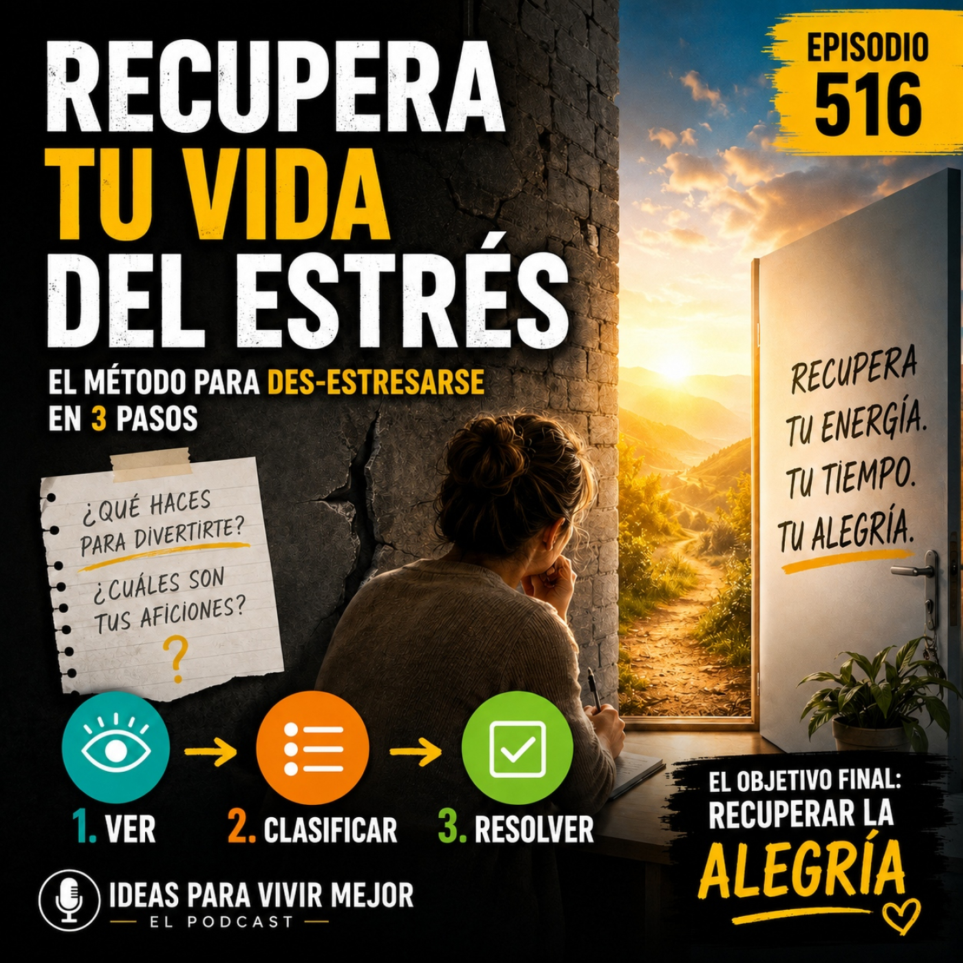 516 — Brindis por el lunes: cómo dejar de creer que el estrés es el precio del éxito episode artwork