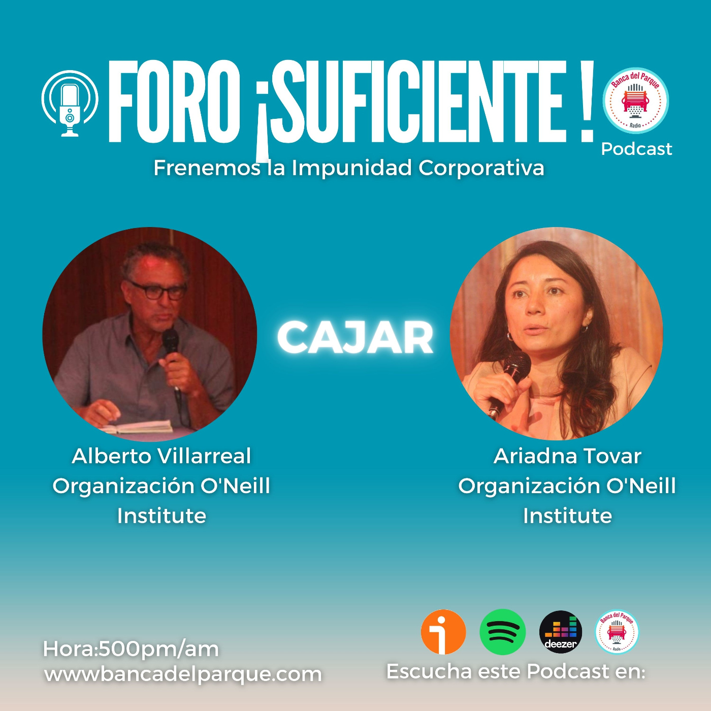 14.04.2023 - La Banca del Parque - CAJAR - FORO Suficiente frenemos la IMPUNIDAD CORPORATIVA - Empresas y DDHH episode artwork