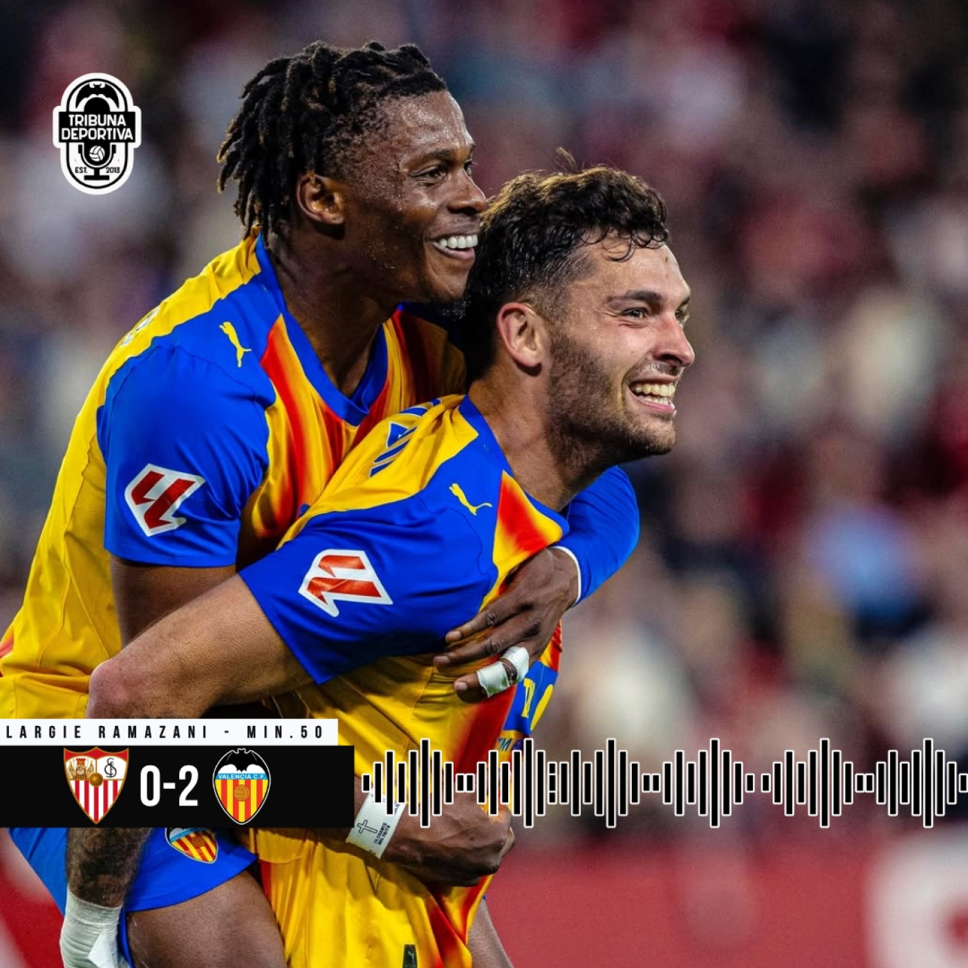 GOL | Largie Ramazani Sevilla FC 0 - 2 Valencia CF J29