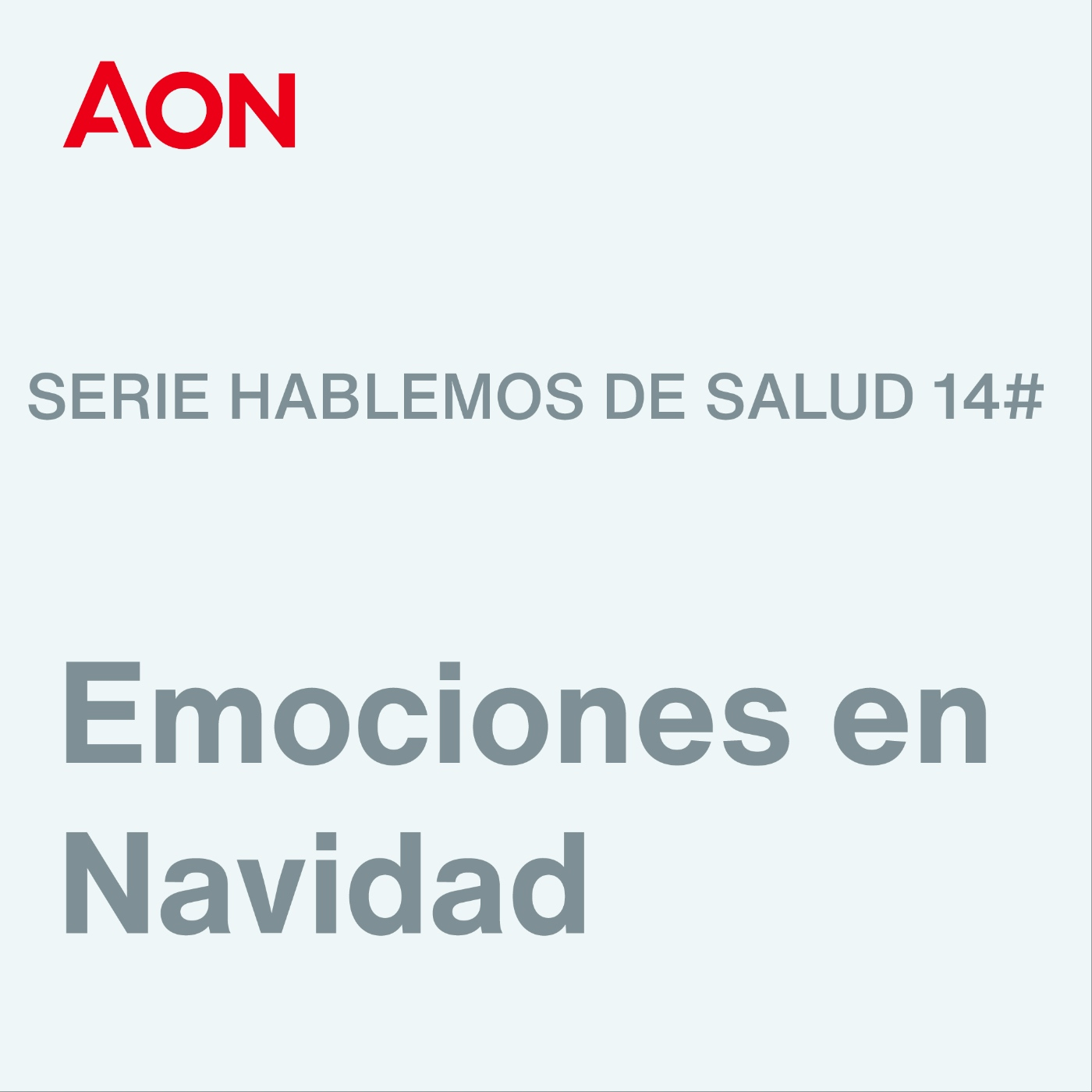 Hablemos de Salud #14 - Emociones en Navidad - ¿Por qué en Navidad nos sentimos más sensibles? Hablemos de Salud #14 - Emociones en Navidad - ¿Por qué en Navidad nos sentimos más sensibles?