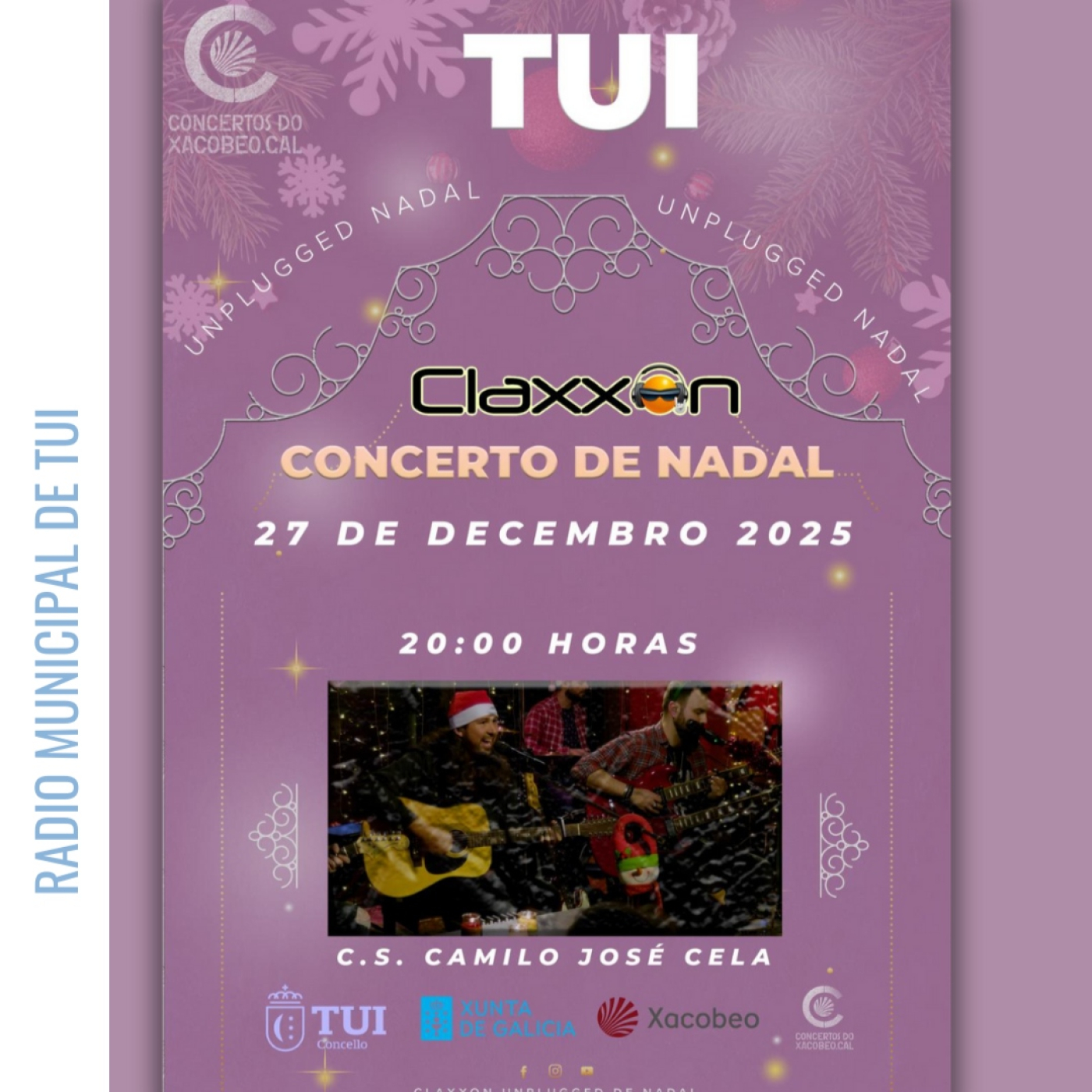 Diego Grande, cantante de Claxxon | Concerto de Nadal en Tui episode artwork