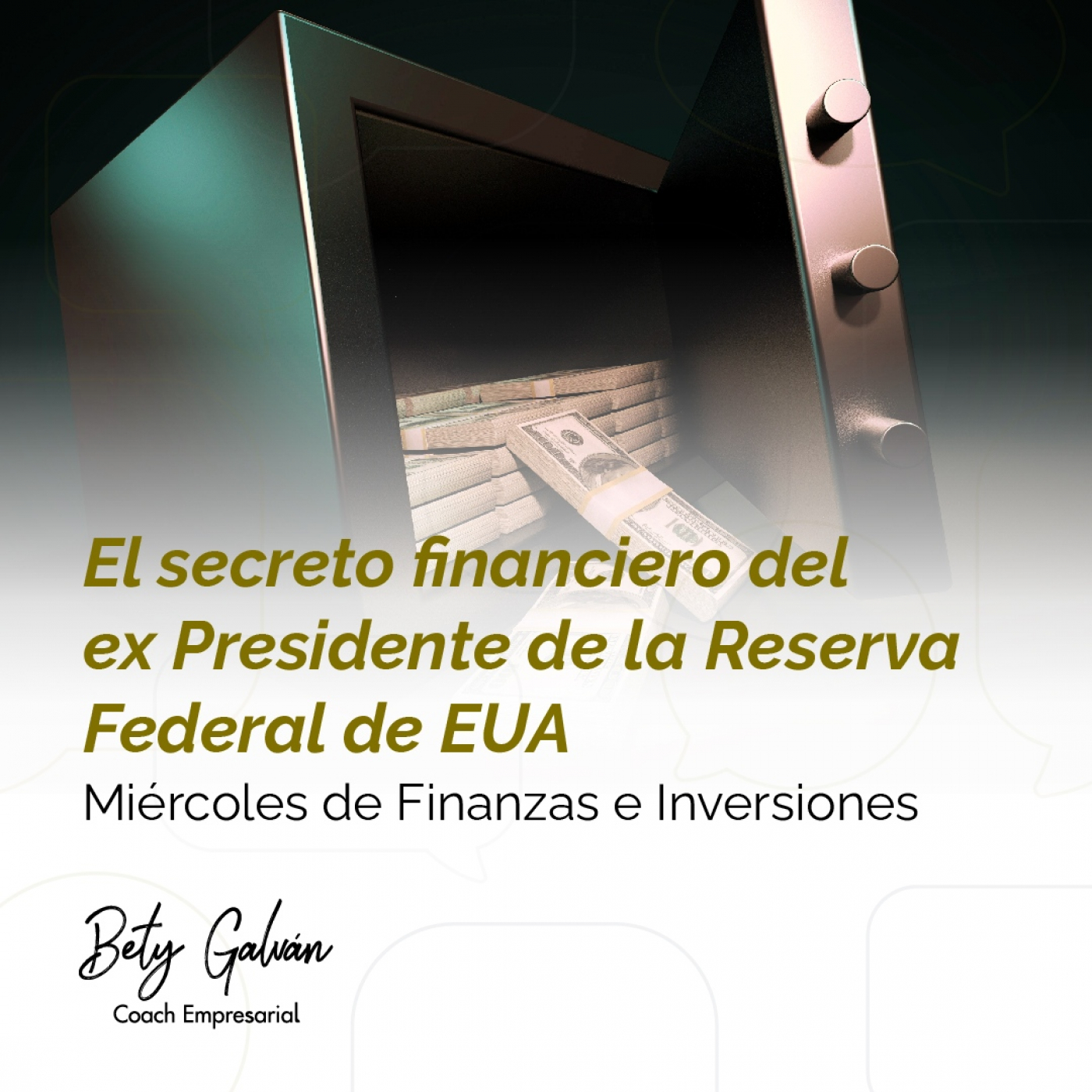 Bety Galván - Coaching Empresarial