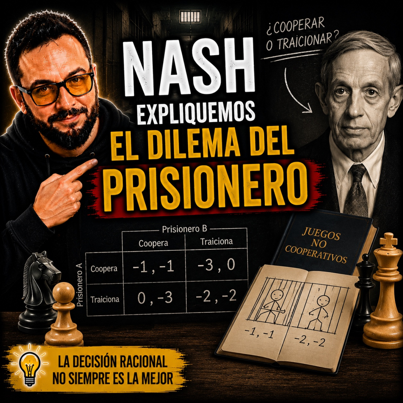 Nash expliquemos el dilema del prisionero episode artwork