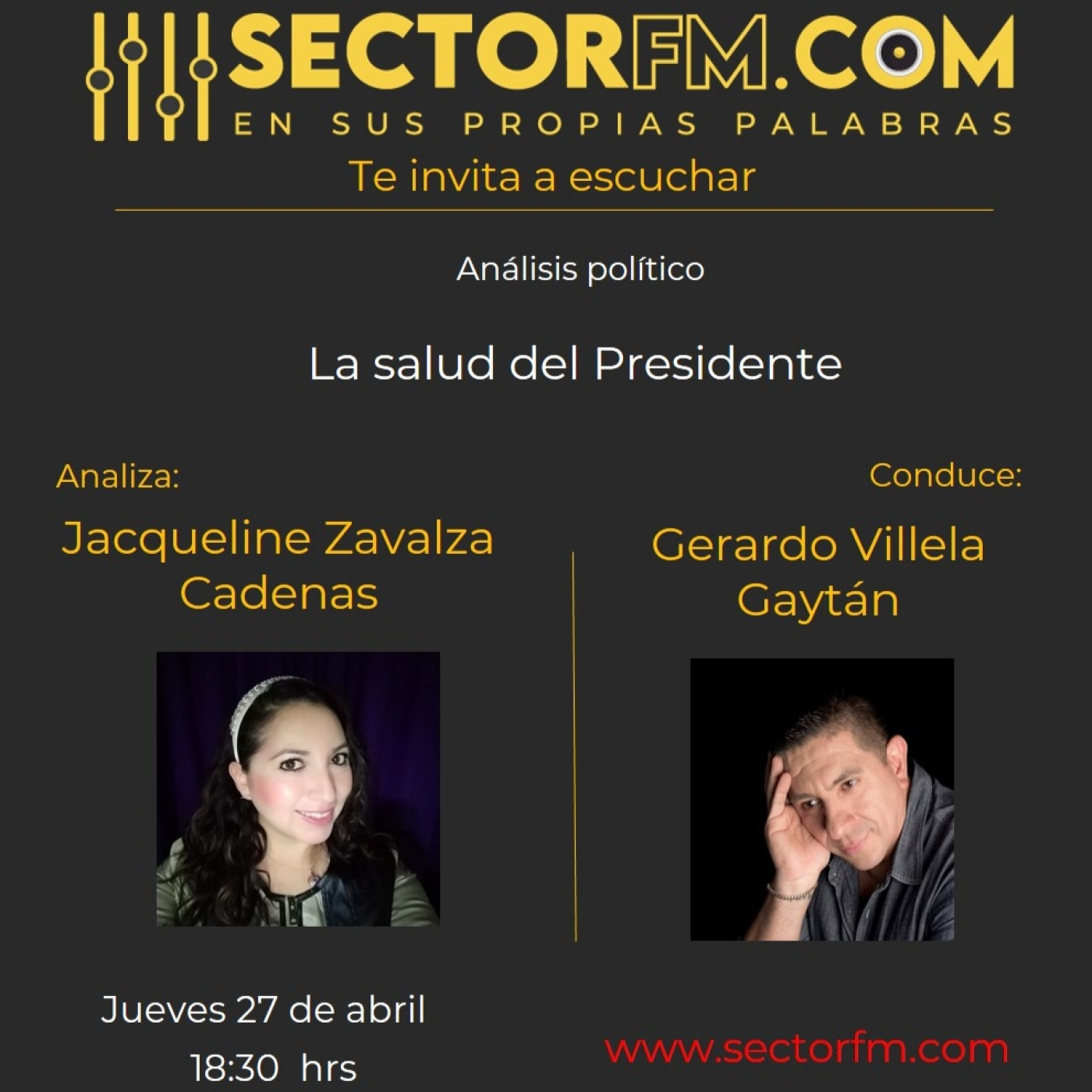 Los eventos que envolvieron la salud presidencial con Jacqueline Zavalza 27-abril-23 episode artwork
