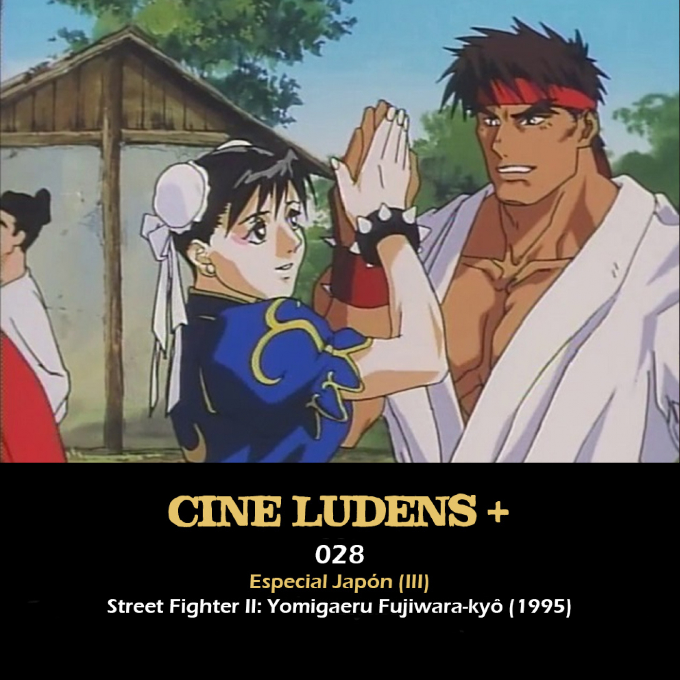 Cine Ludens Plus #028 - Street Fighter II: Yomigaeru Fujiwara-kyō (1995) episode artwork