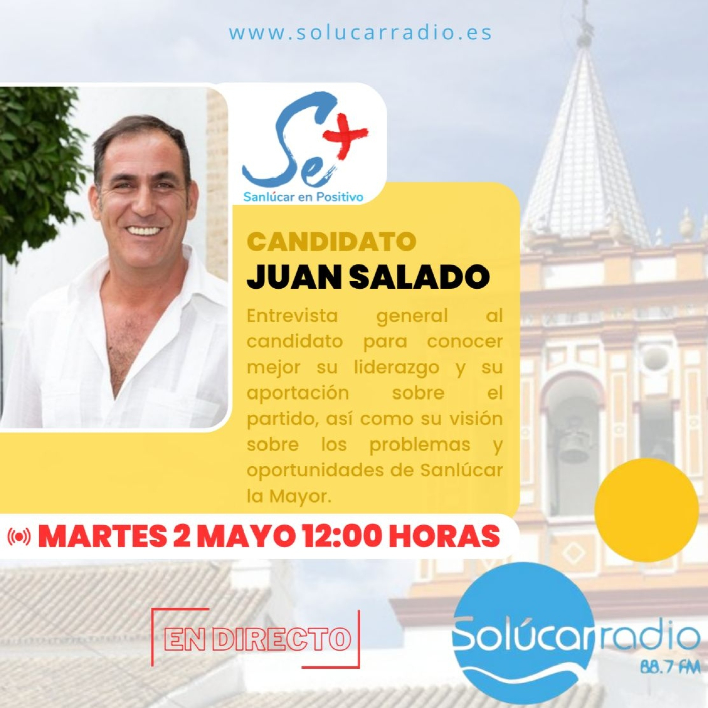 ENTREVISTA AL CANDIDATO DE SANLÚCAR EN POSITIVO *Juan Salado Ríos* episode artwork