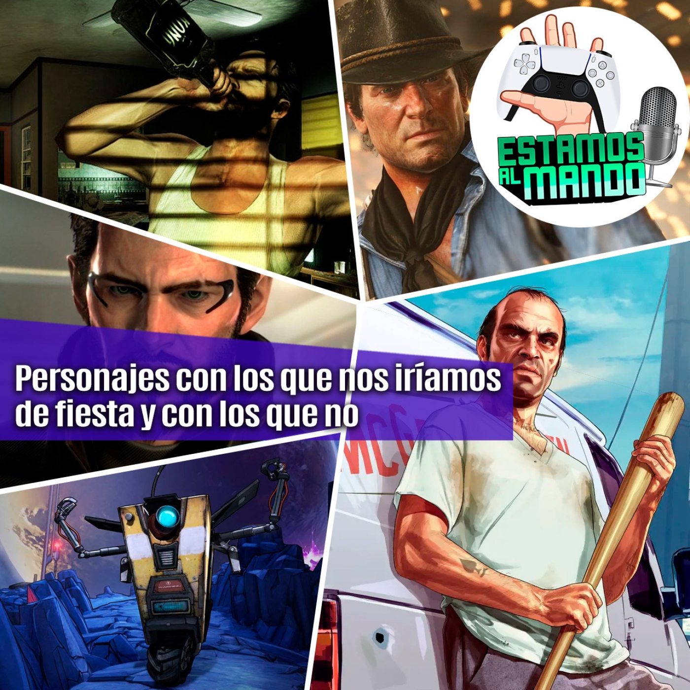 EAM 5-45 Debate, Personajes con los que te irías de fiesta y con los que jamás.