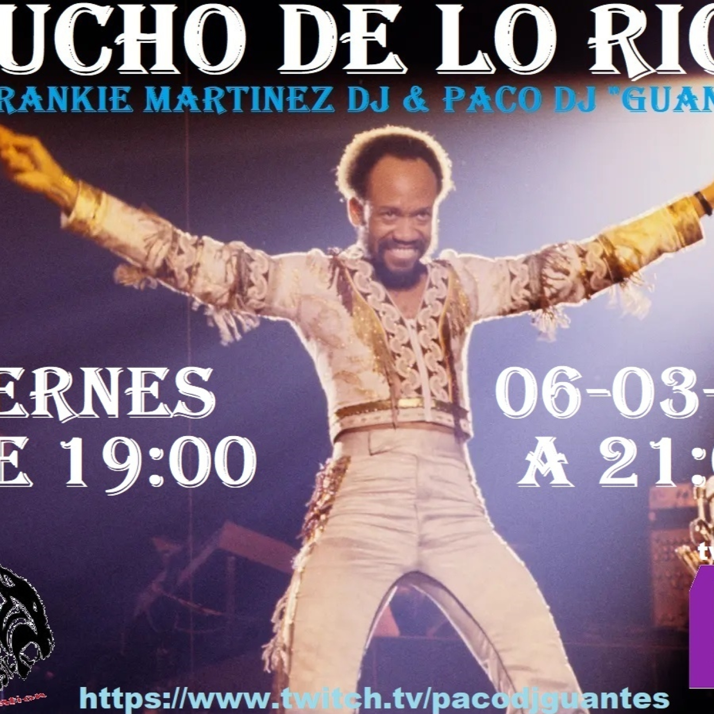 06-03-26 Old School Black Music ( MUCHO DE LO RICO ) Frankie Martinez Dj & Paco DeJota Guantes episode artwork