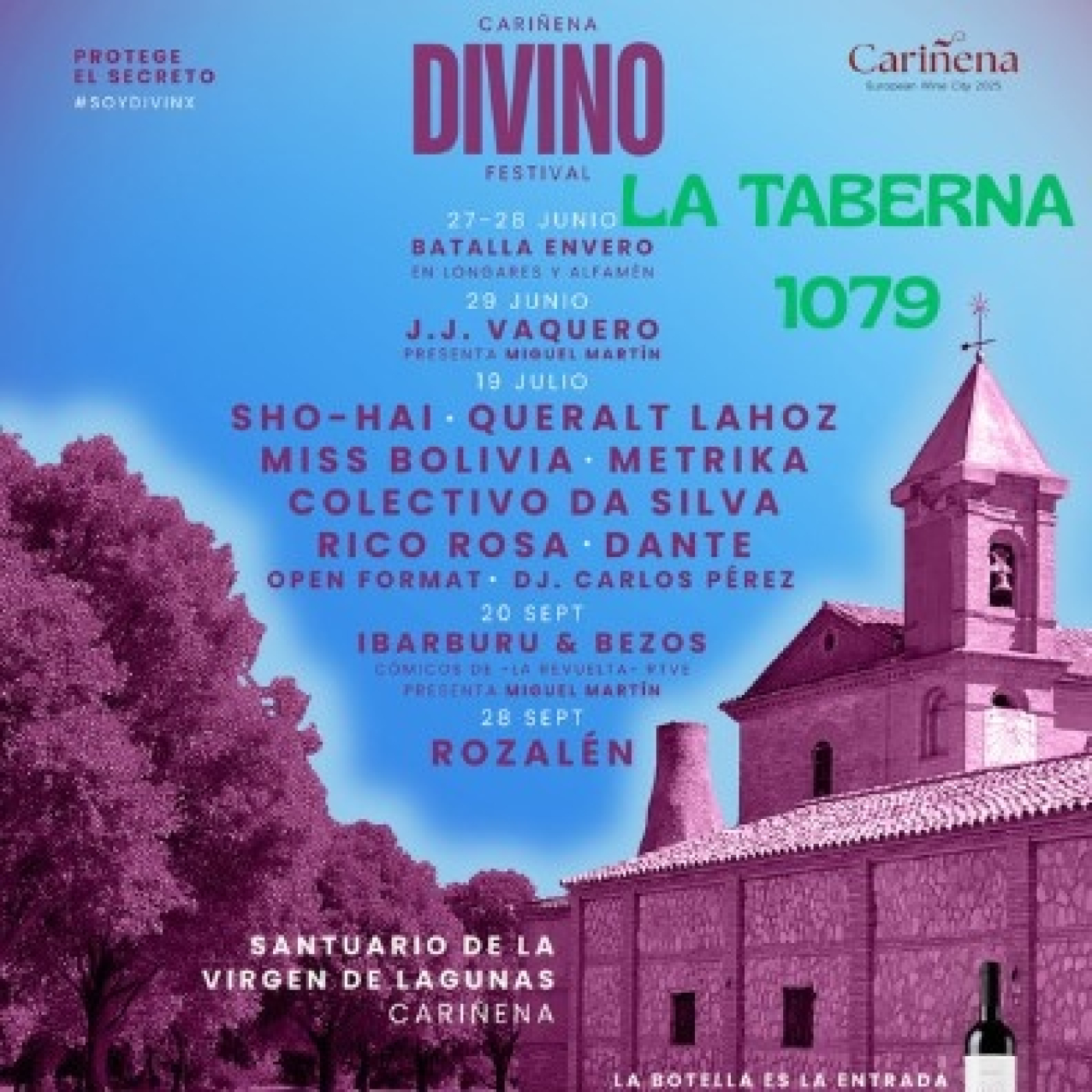 LA TABERNA 1079 – PROPUESTAS NUEVAS – NOVEDADES – FESTIVAL NACE DIVINO