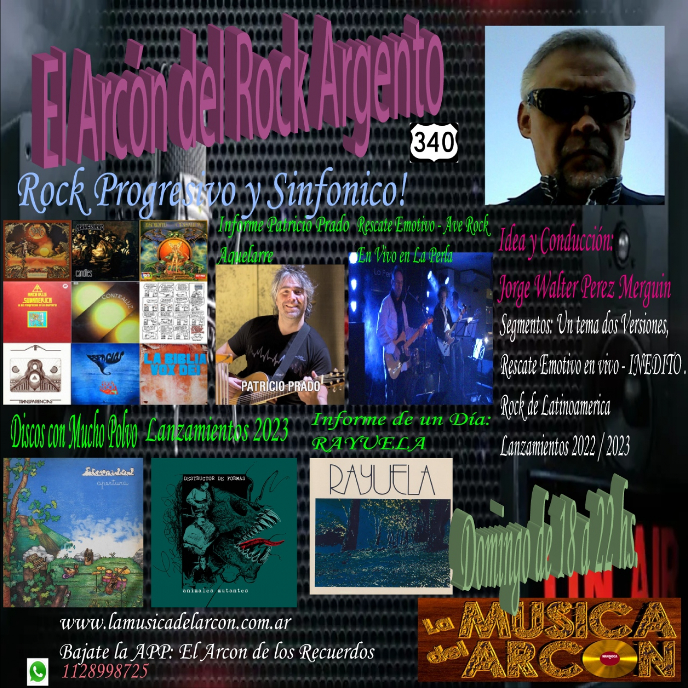 El Arcon del Rock Argento - Emision nº 340 Rock Progresivo y Sinfonico - 04-06-2023 episode artwork