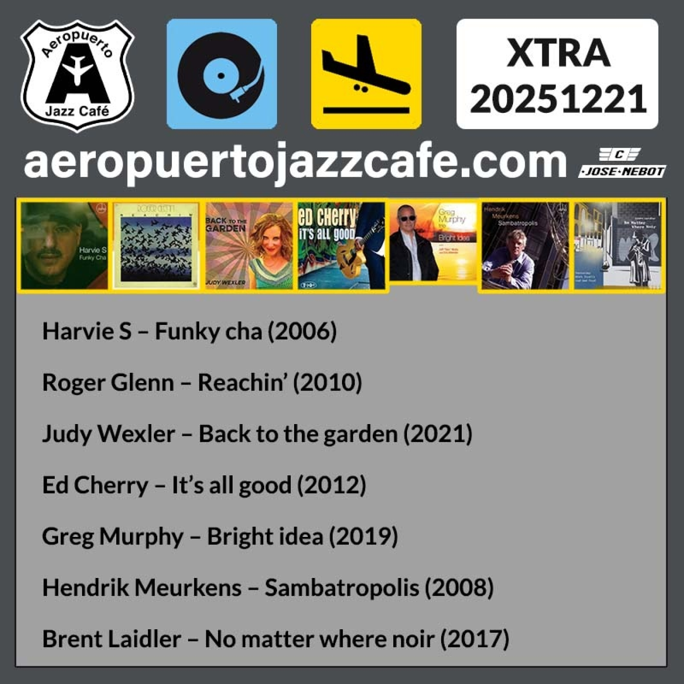 Aeropuerto Jazz Café XTRA-20251221 episode artwork