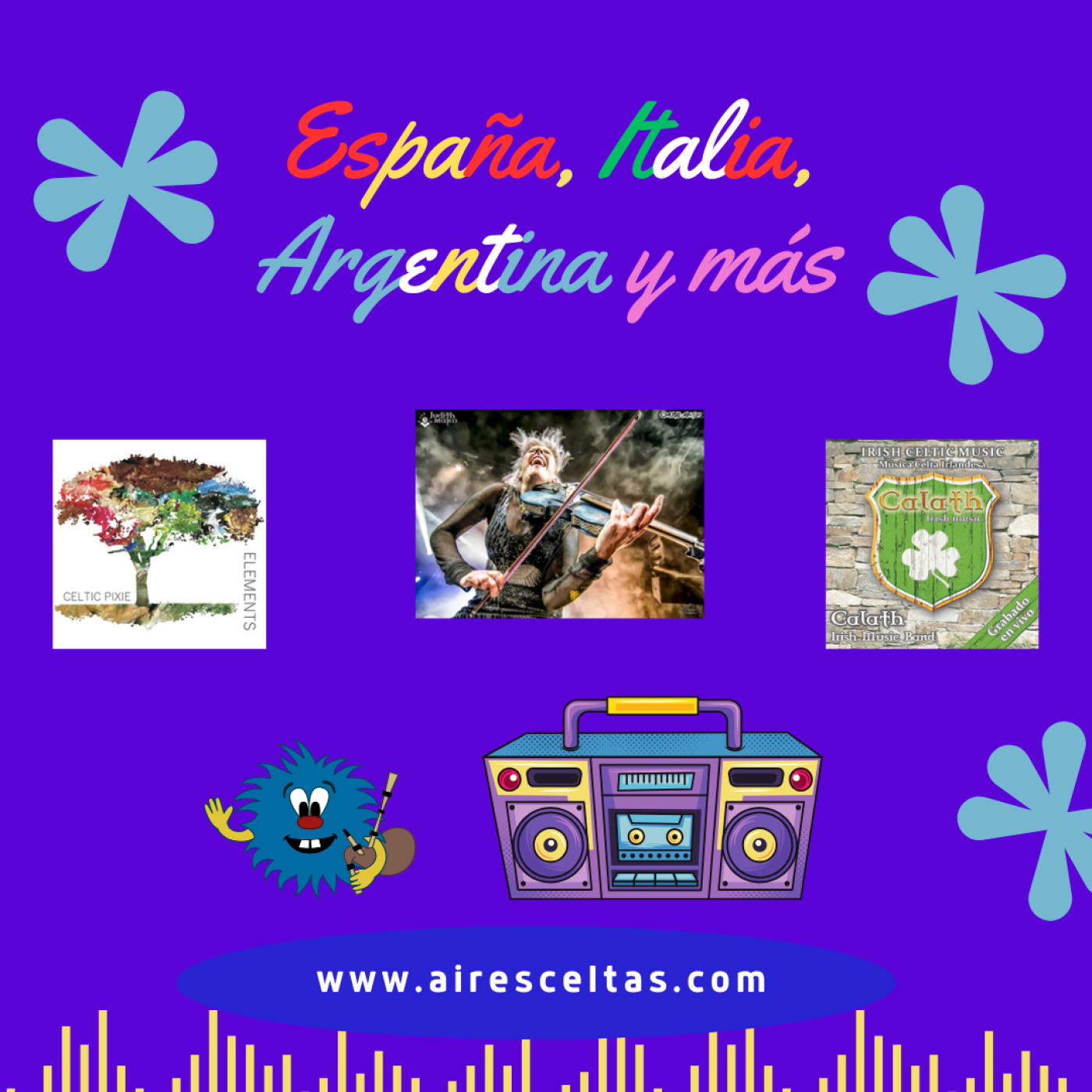 Aires Celtas 06-12-2025 - ESPAÑA, ITALIA, ARGENTINA Y MÁS episode artwork