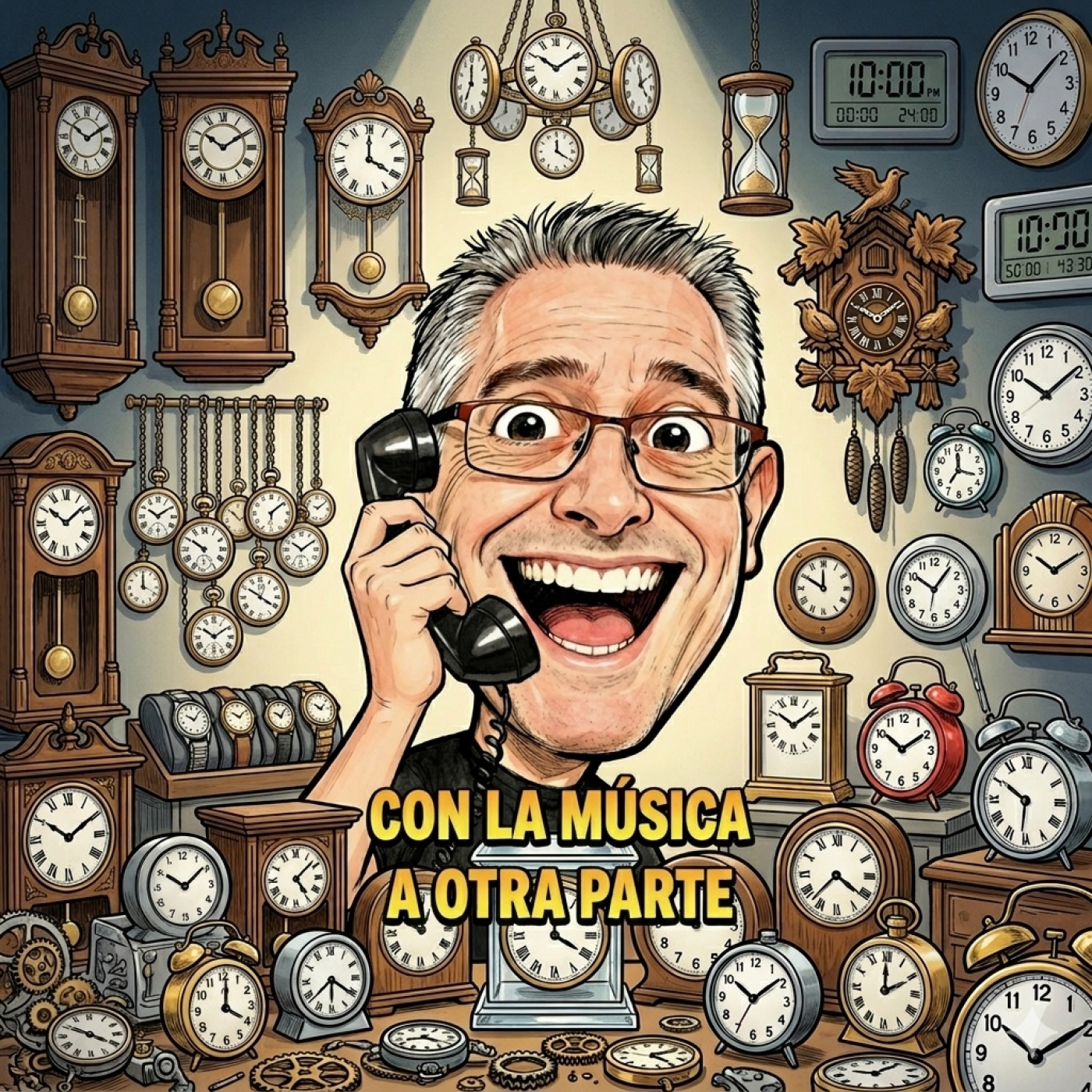 Con la música a otra parte dedica su espacio al cambio de hora. 30-03-2026. episode artwork