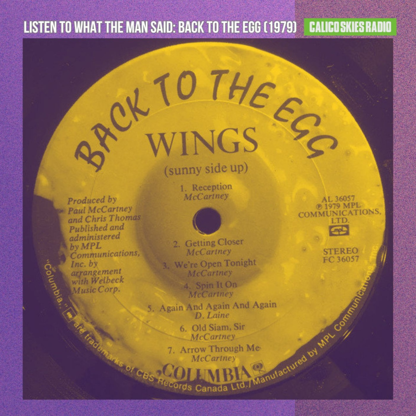 Listen To What The Man Said: Back To The Egg (1979) episode artwork
