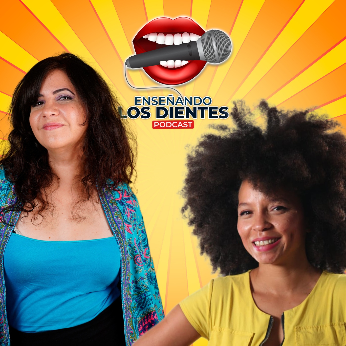 Enseñando los dientes
