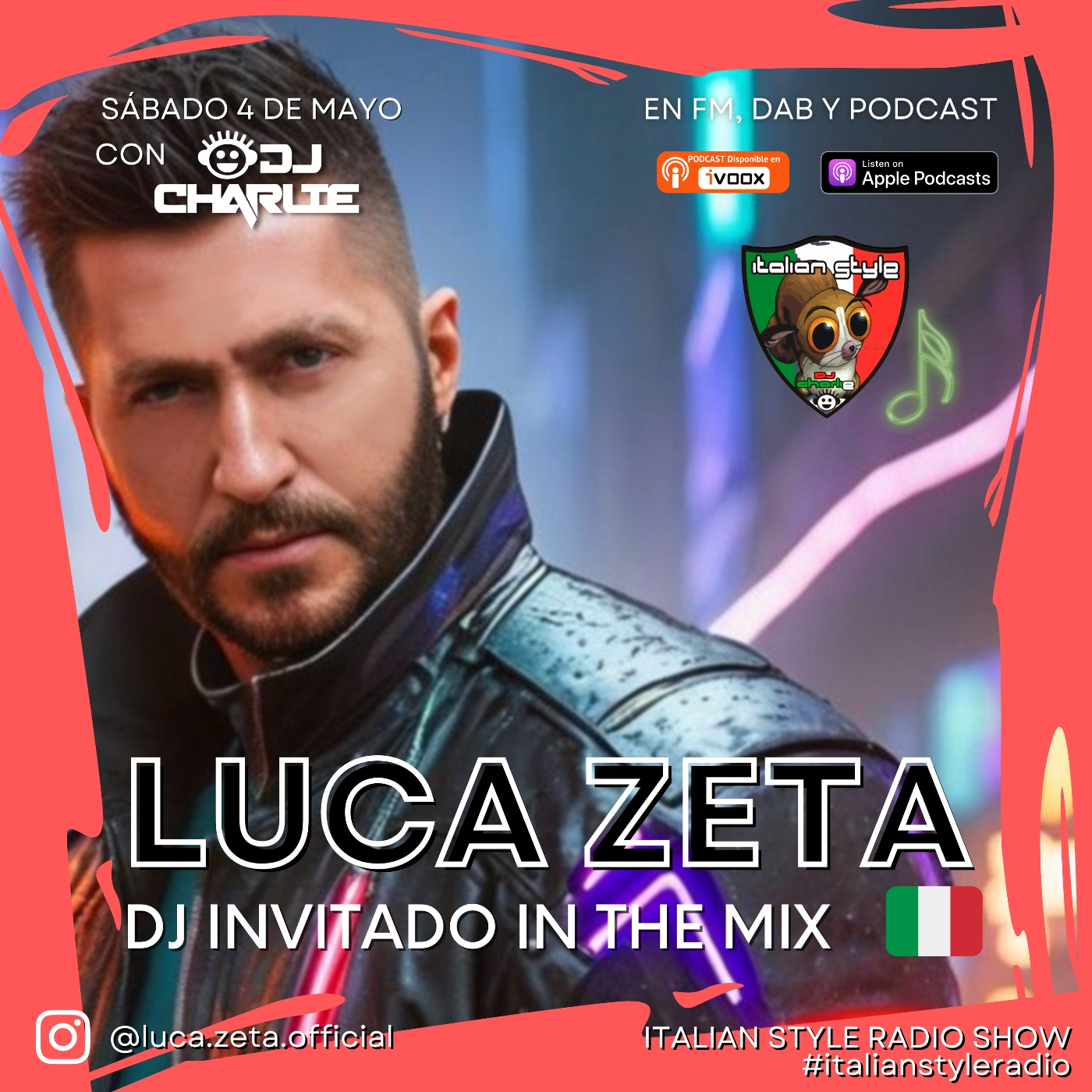 ITALIAN STYLE radio show 932 04-05-2024 episode artwork