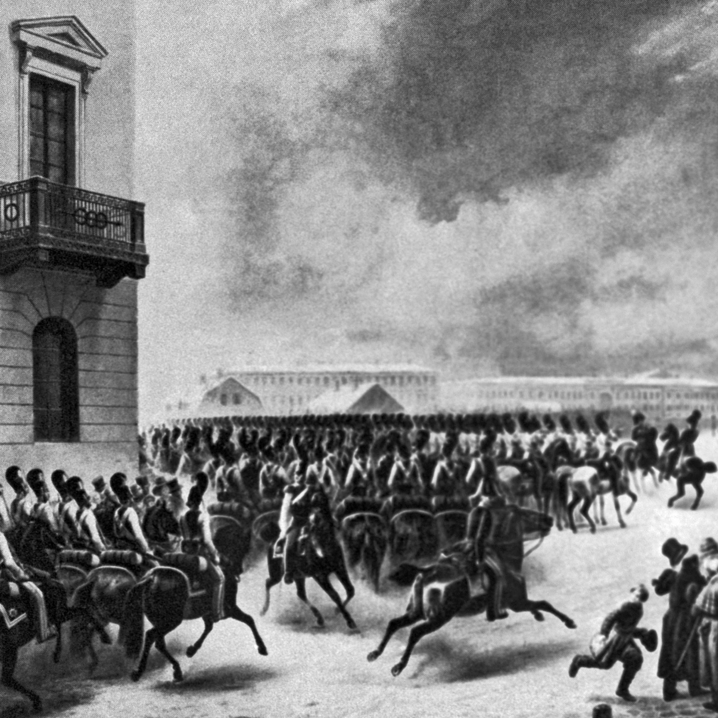 Diciembre de 1825, la primera revolución rusa