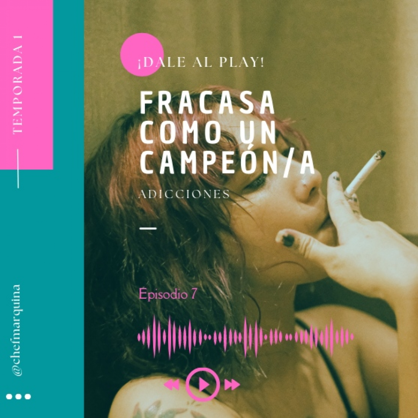 Fracasa como un campeón/a