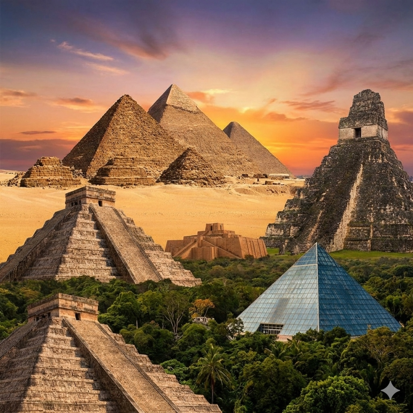 1839 - Pirámides en la Tierra