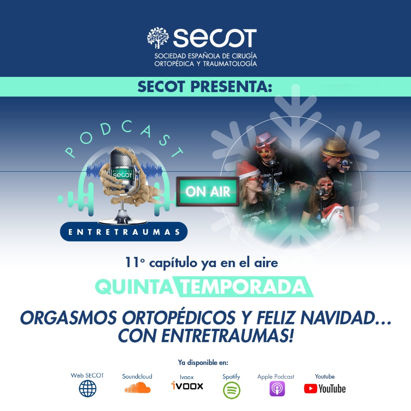 Orgasmos ortopédicos y Feliz Navidad... con Entretraumas! episode artwork