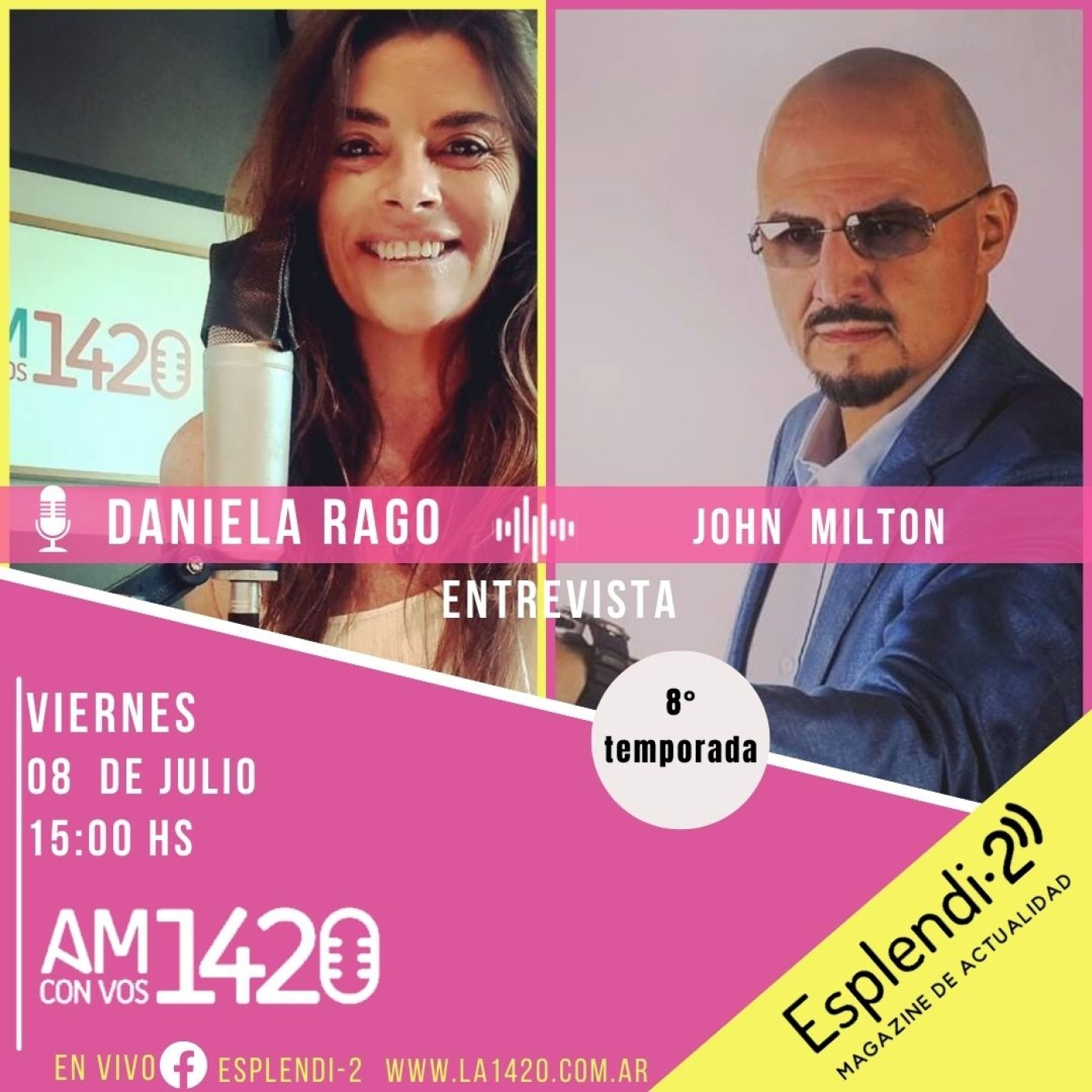 PROGRAMA JUNTO A JOHN MILTON episode artwork