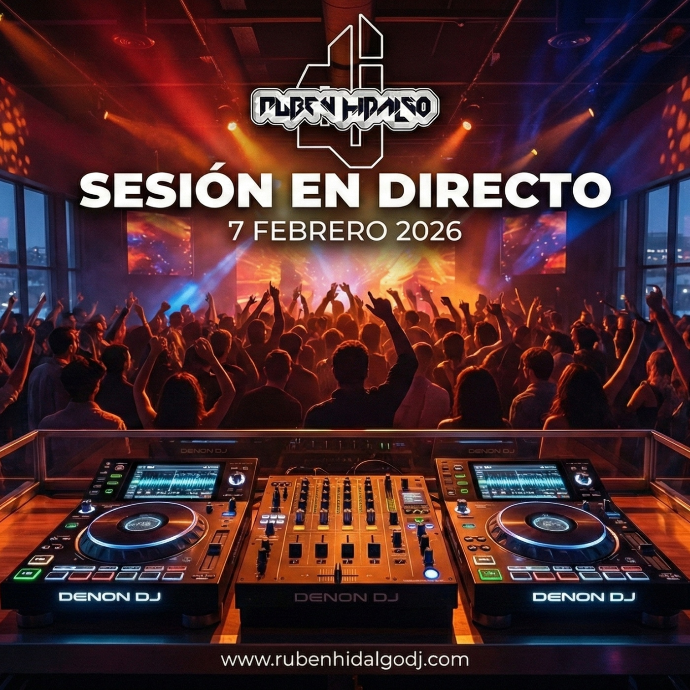 Dj Ruben Hidalgo - Sesión en Directo - 7 Febrero 2026 - www.rubenhidalgodj.com episode artwork