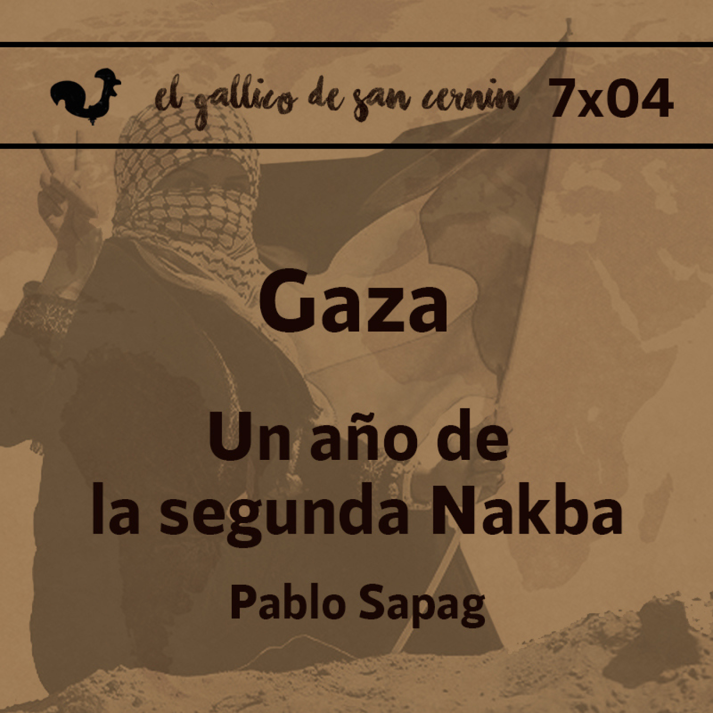 EGdSC 7X04 GAZA. Un año de la segunda Nakba. Actualidad en Líbano, Palestina, Jordania, Siria, Egipto. por Pablo Sapag. episode artwork