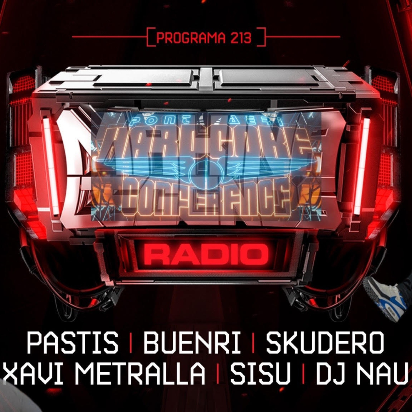Makina Legends Radio T05 PGM 213 Hardcore Conference MARKOS 13 + MC RAVE aka Dave + RUBOY (7_07_24 episode artwork