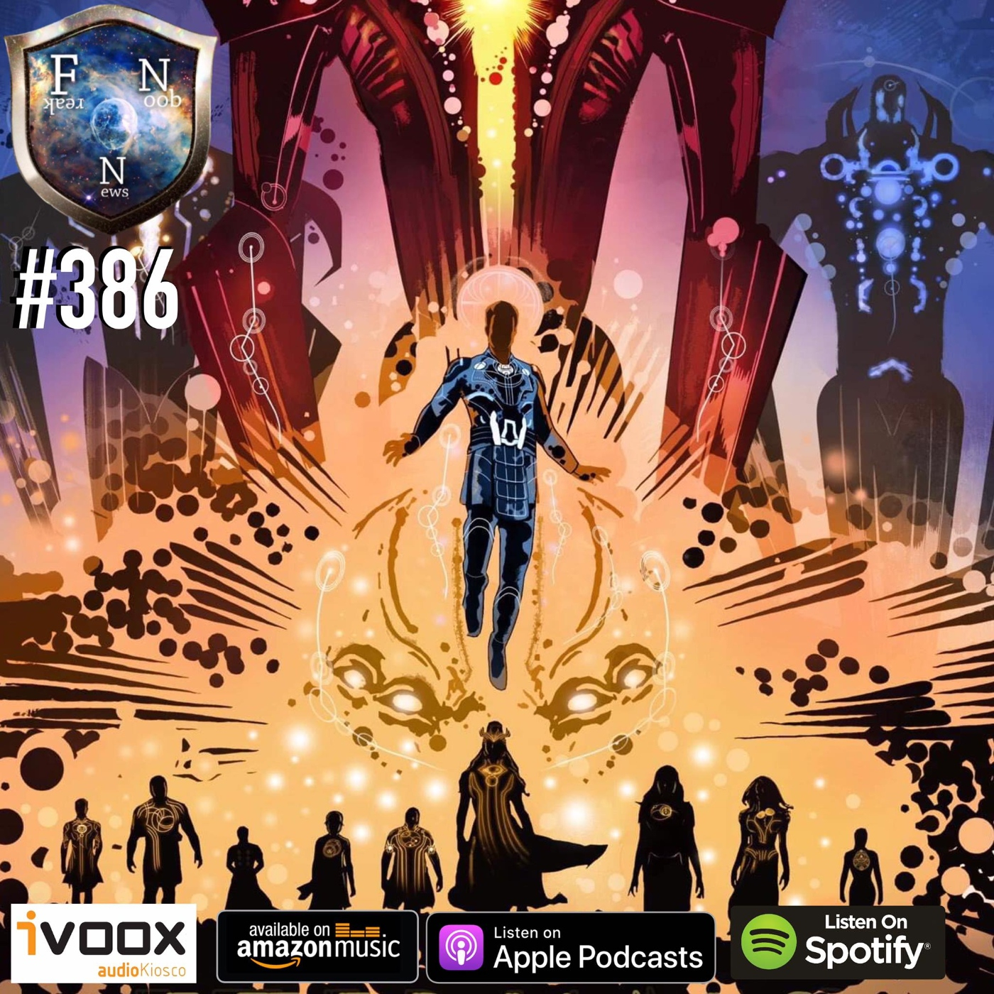 Freak Noob News #386 Eternals episode artwork