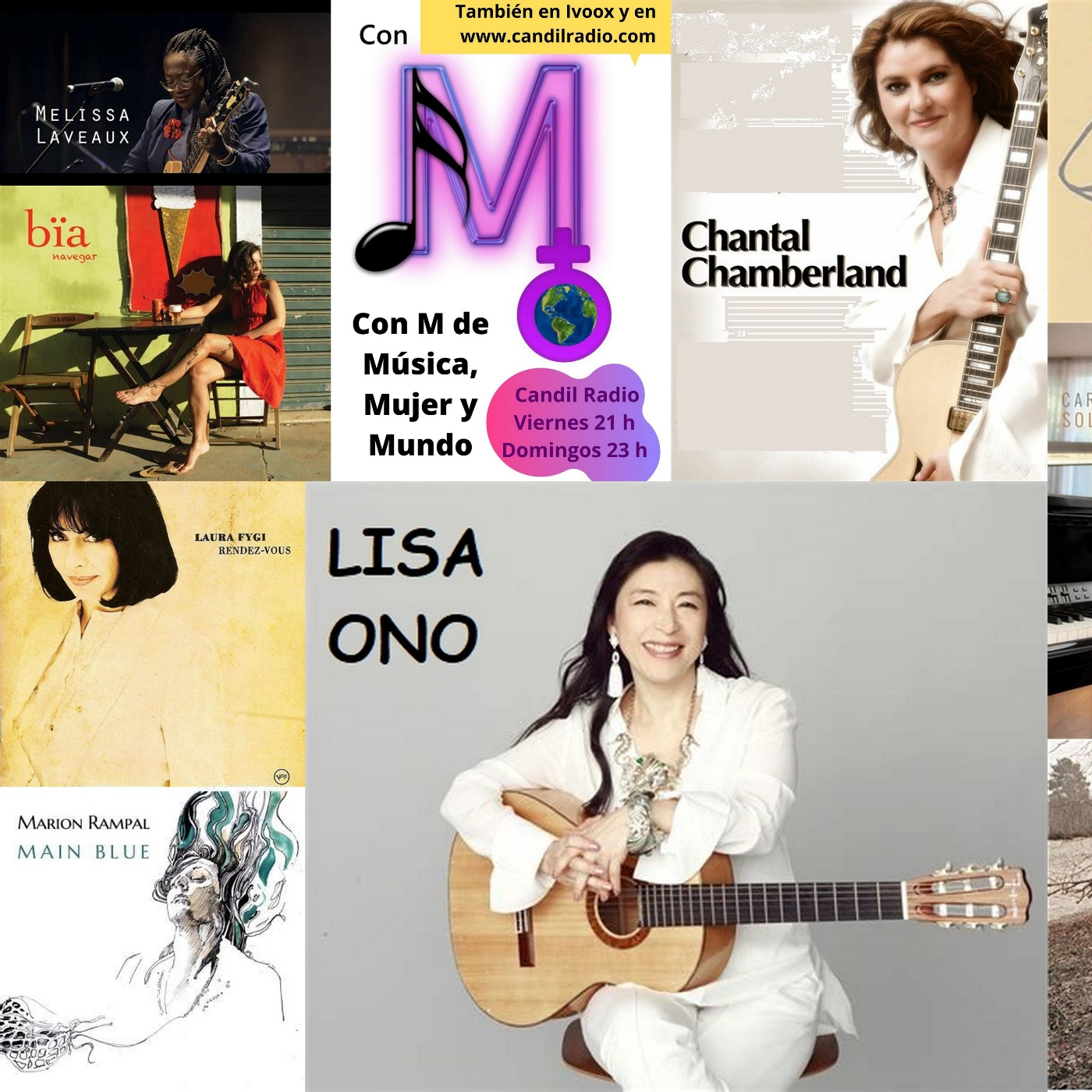 Con M de Música Mujer y Mundo