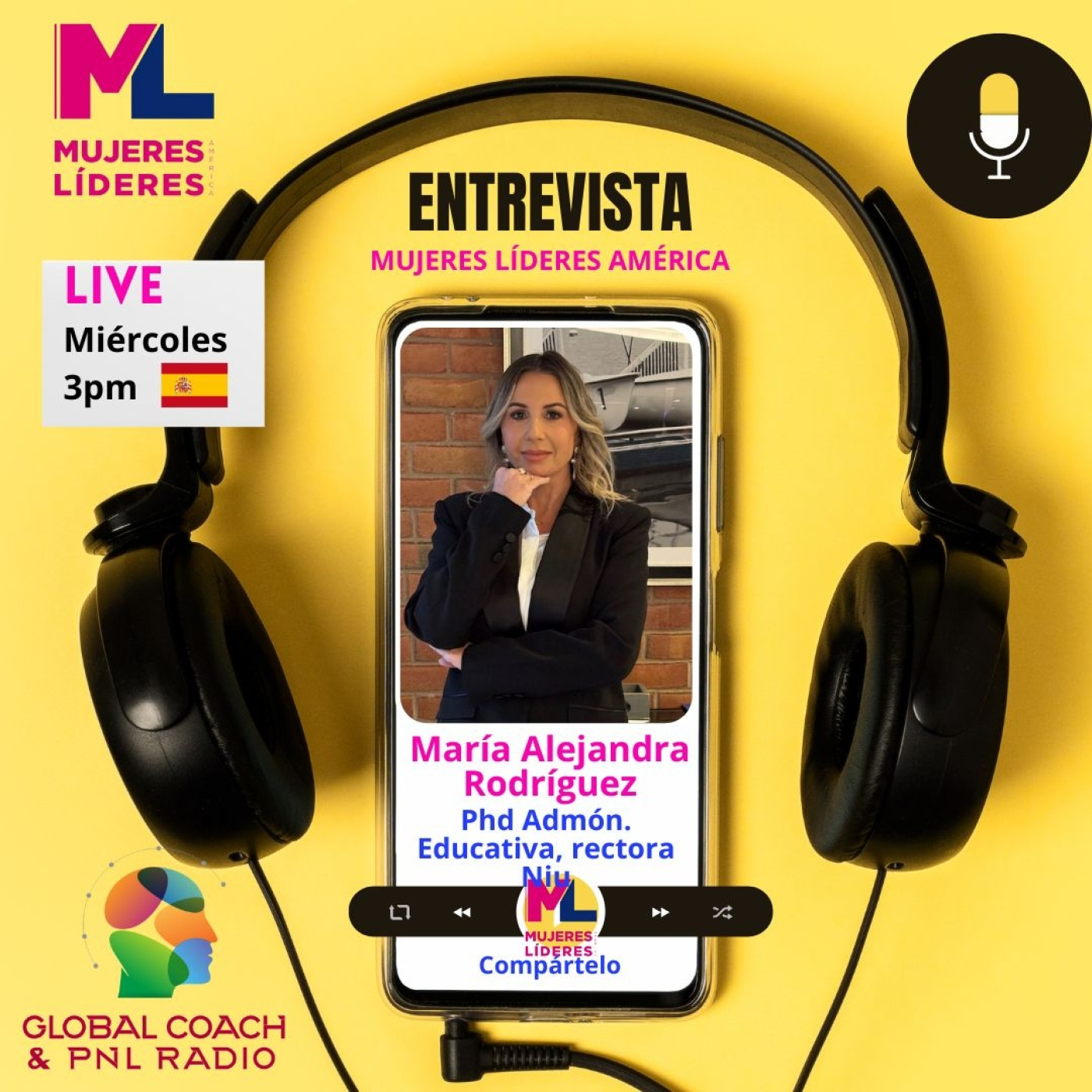 Maria Alejandra Rodríguez / Rectora NIU España, Club Nexus episode artwork