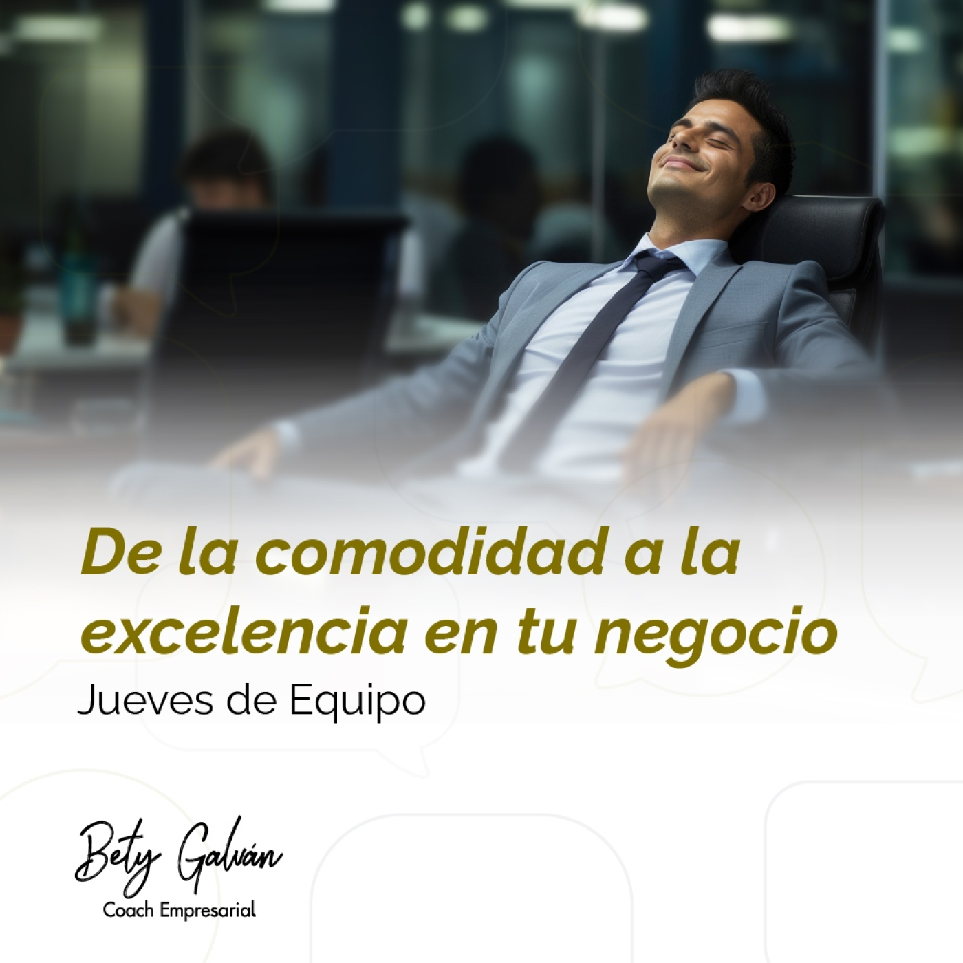 Bety Galván - Coaching Empresarial