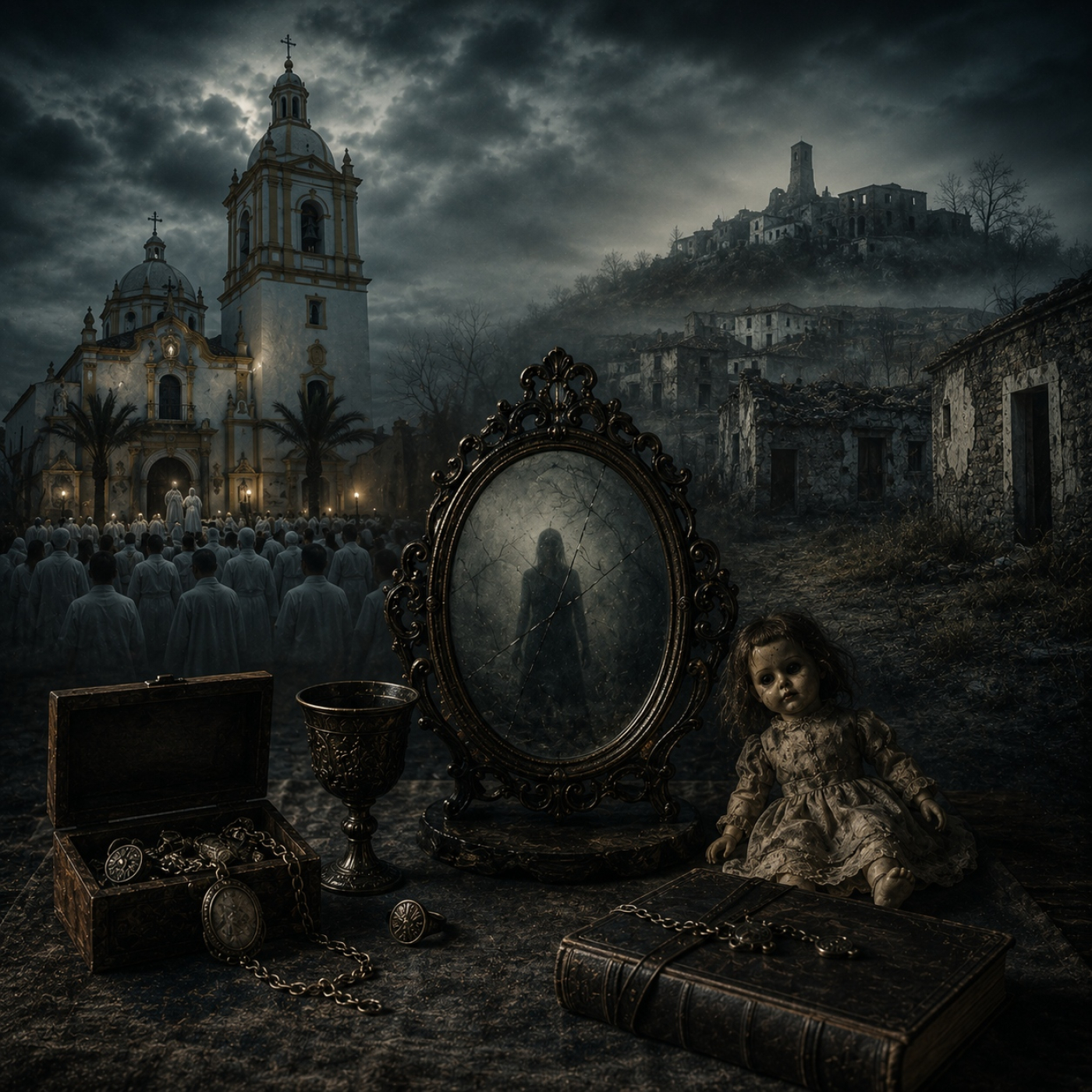 Voces del Misterio nº.1038: Objetos malditos y pueblos encantados, enigmas del miedo; Revelaciones El Palmar de Troya episode artwork