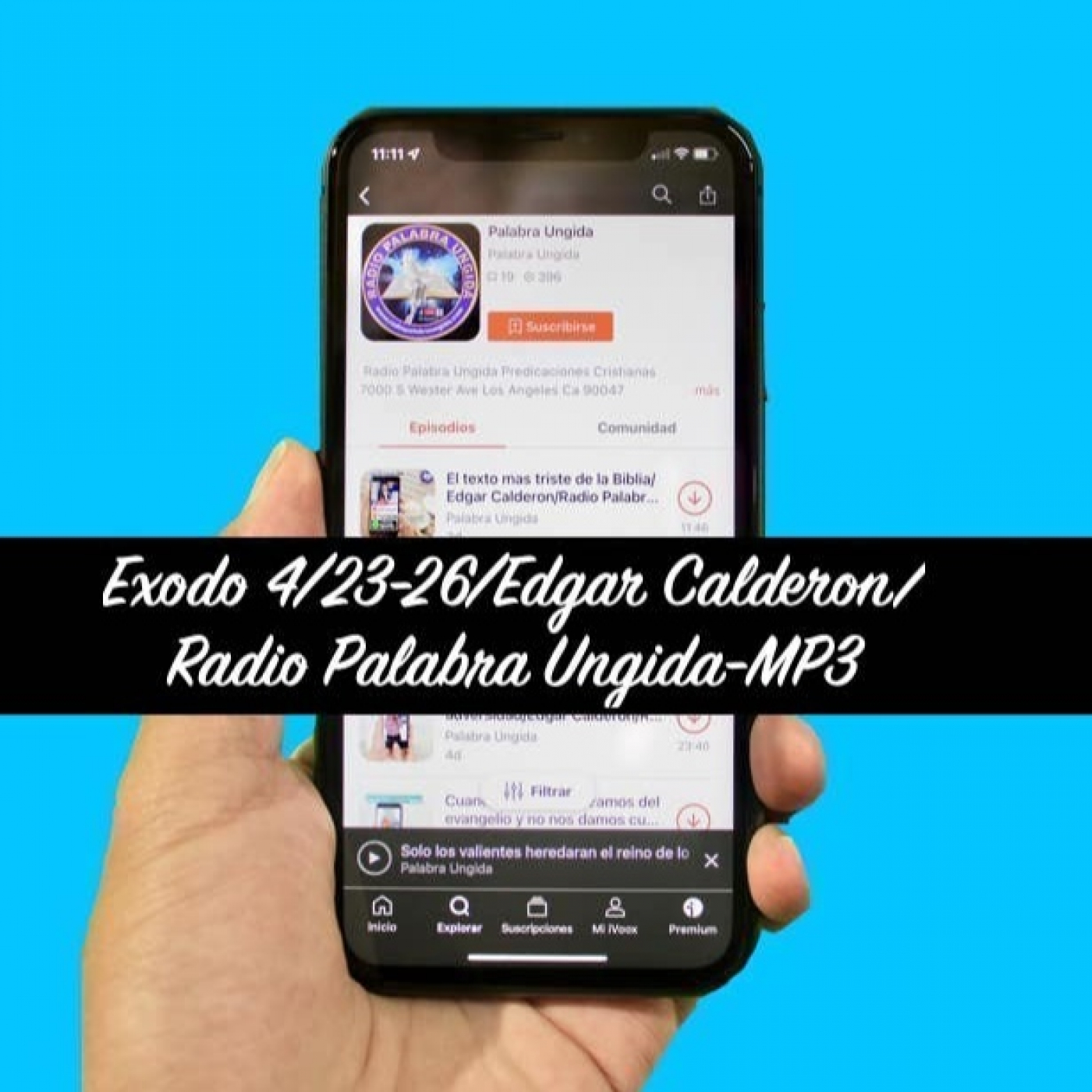 Exodo 4/23-26/Edgar Calderon/Radio Palabra Ungida- episode artwork