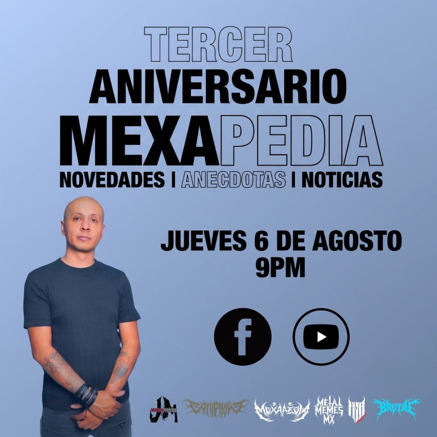 LIVE: De enciclopedia a motor de la escena: ¡Mexapedia celebra 3 años de conectar el metal nacional! episode artwork