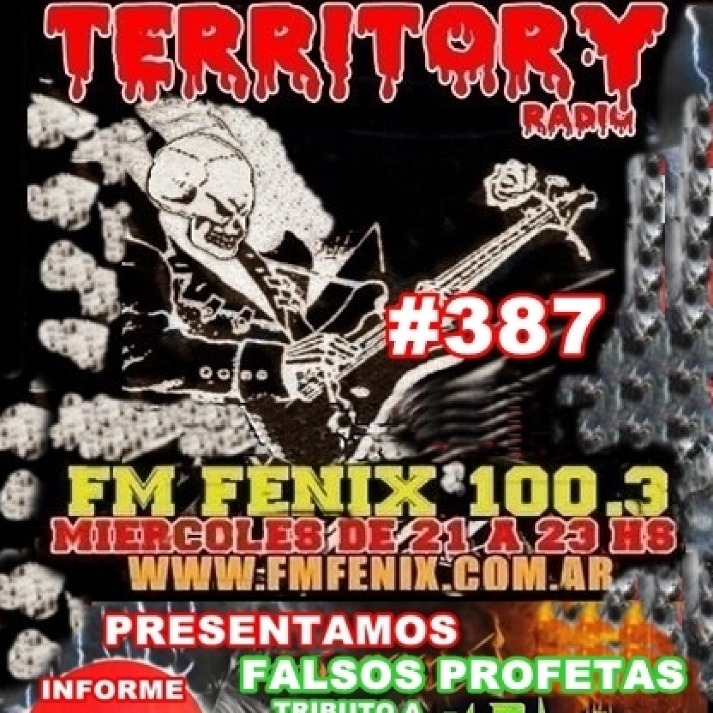 TERRITORY RADIO # 387 (29-06-2022)- FALSOS PROFETAS - POWER & GLORY episode artwork