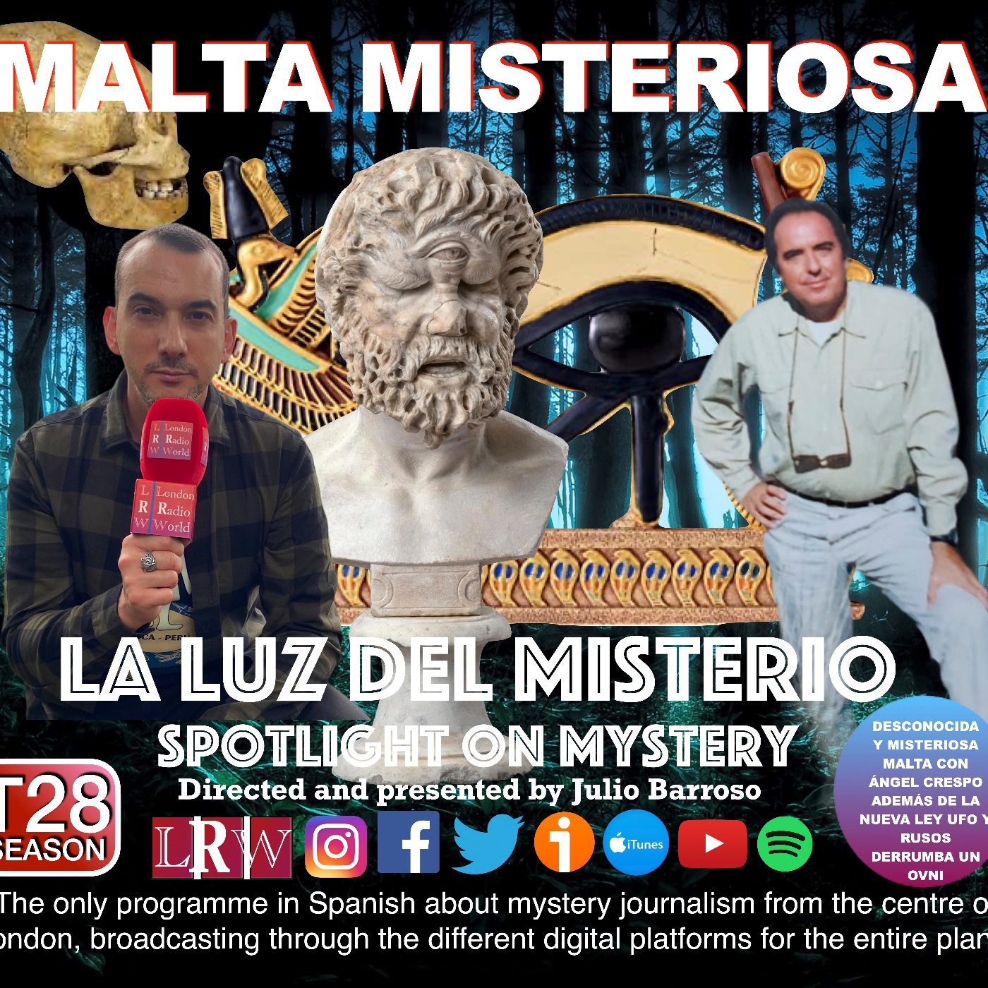 Malta Misteriosa con Ángel Crespo y otras sorprendentes informaciones OVNIS