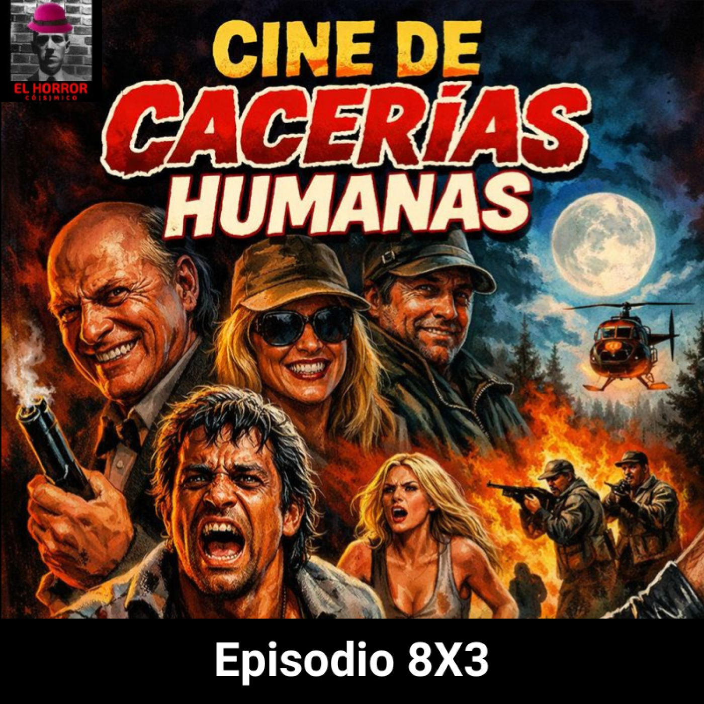 EHC 8X3. Cacerías humanas en el cine: ricos cazando personas por placer – Acceso anticipado