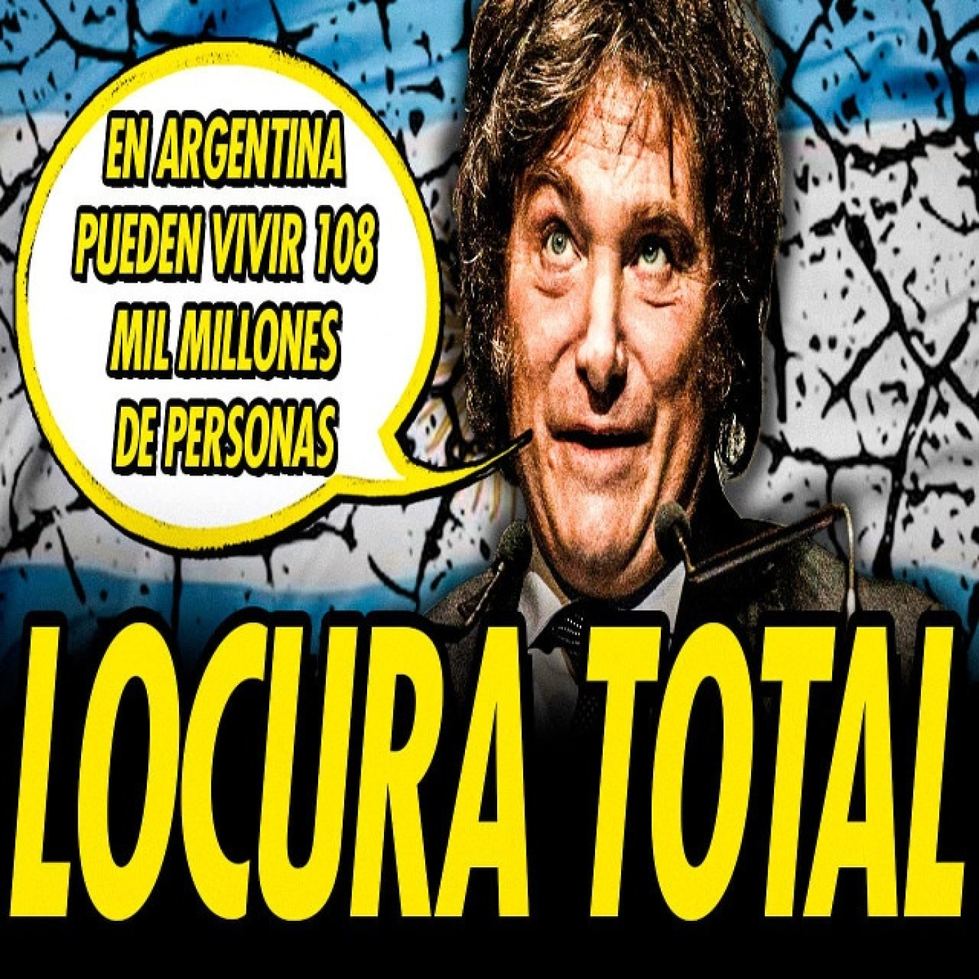 Crisis en argentina: ±milei cada día más loco!