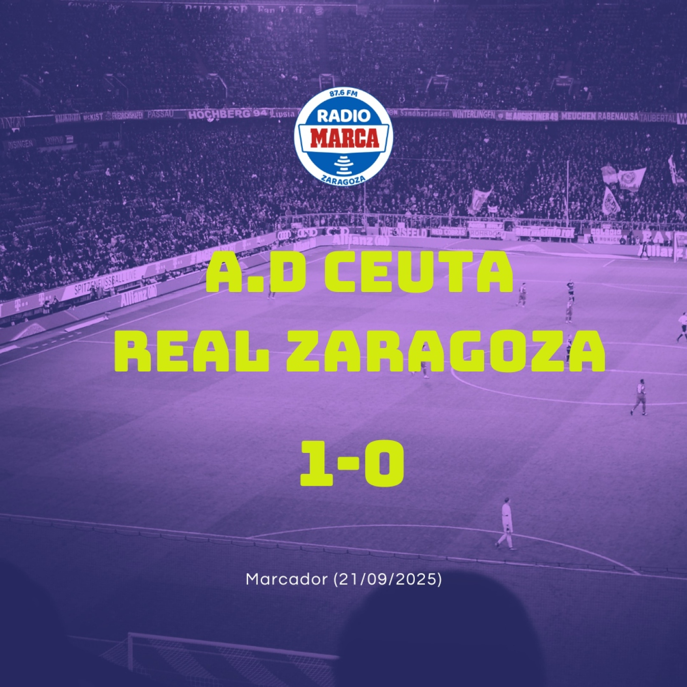 21-09-2025 - Marcador Zaragoza Partido episode artwork